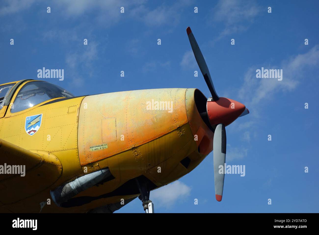 Piaggio FWP-149D DC+389 163 HAN in Ballenstedt, Germany Stock Photo - Alamy