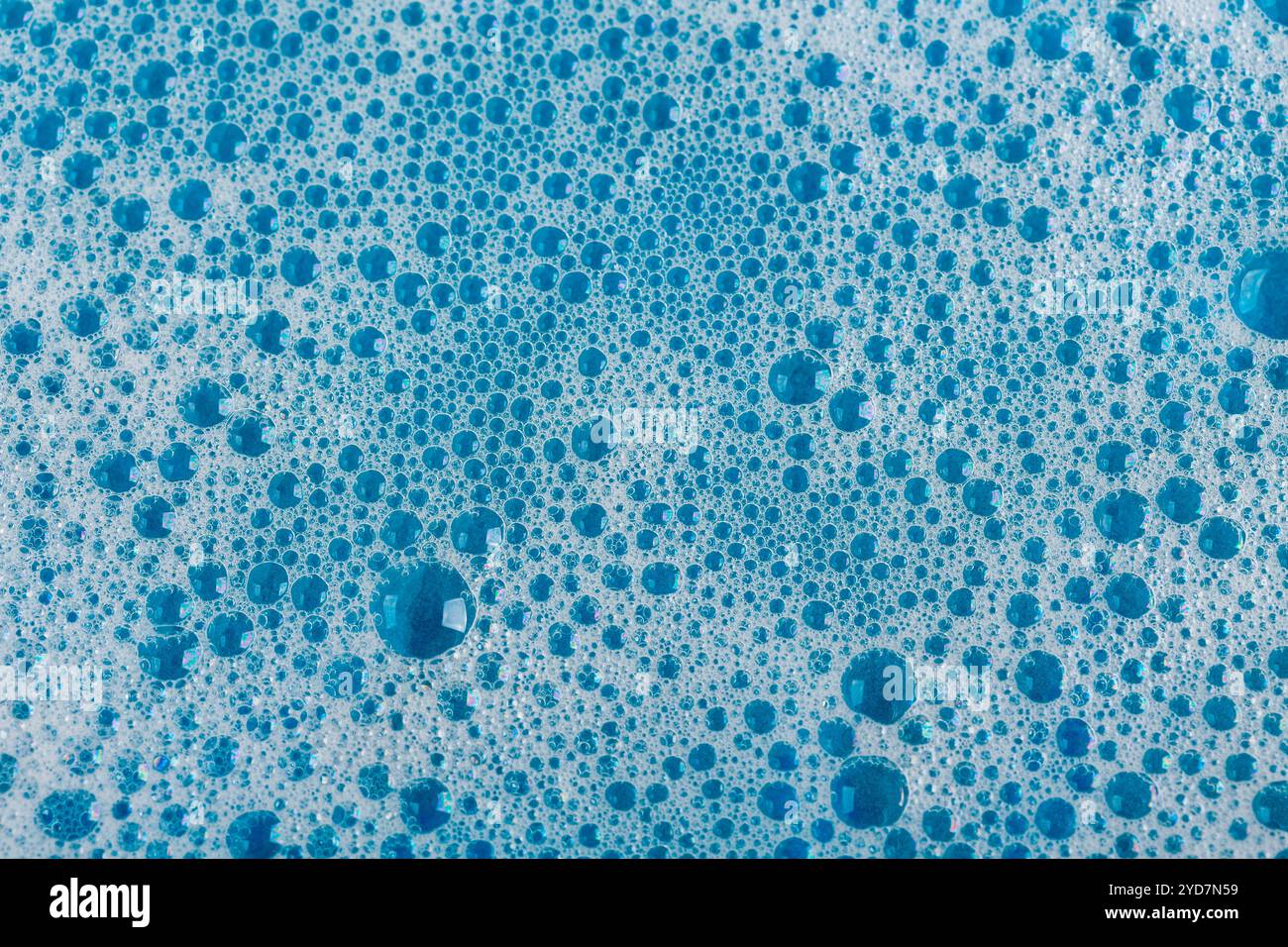 Soap Microbubbles Soap foam bubbles blue hi-res stock photography and images - Alamy
