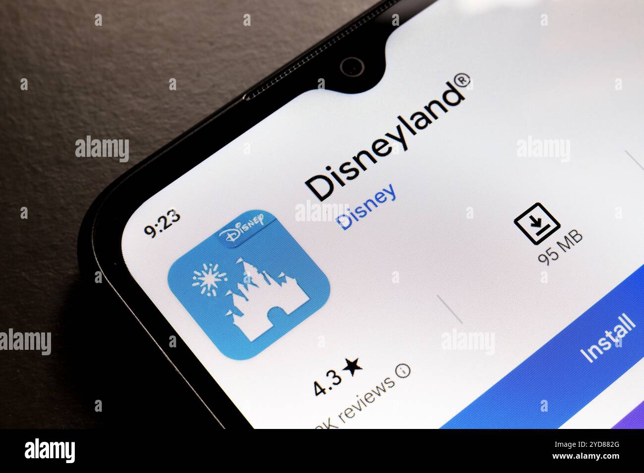 disneyland-app-hi-res-stock-photography-and-images-alamy