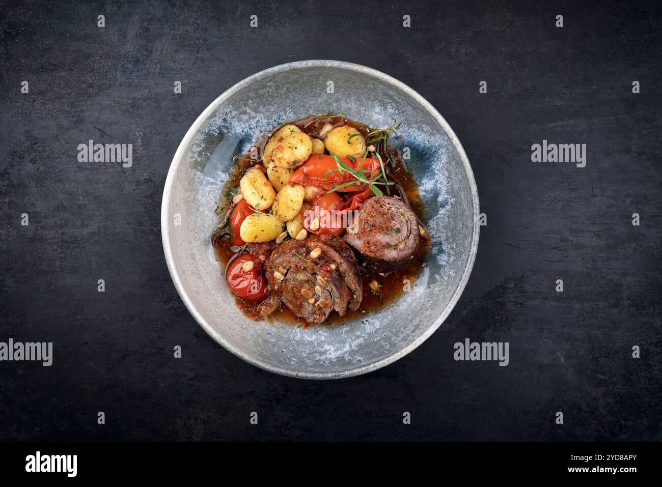 Gallery Detail: Traditional Slow Cooked German Wagyu Beef Roulades With Vegetable And