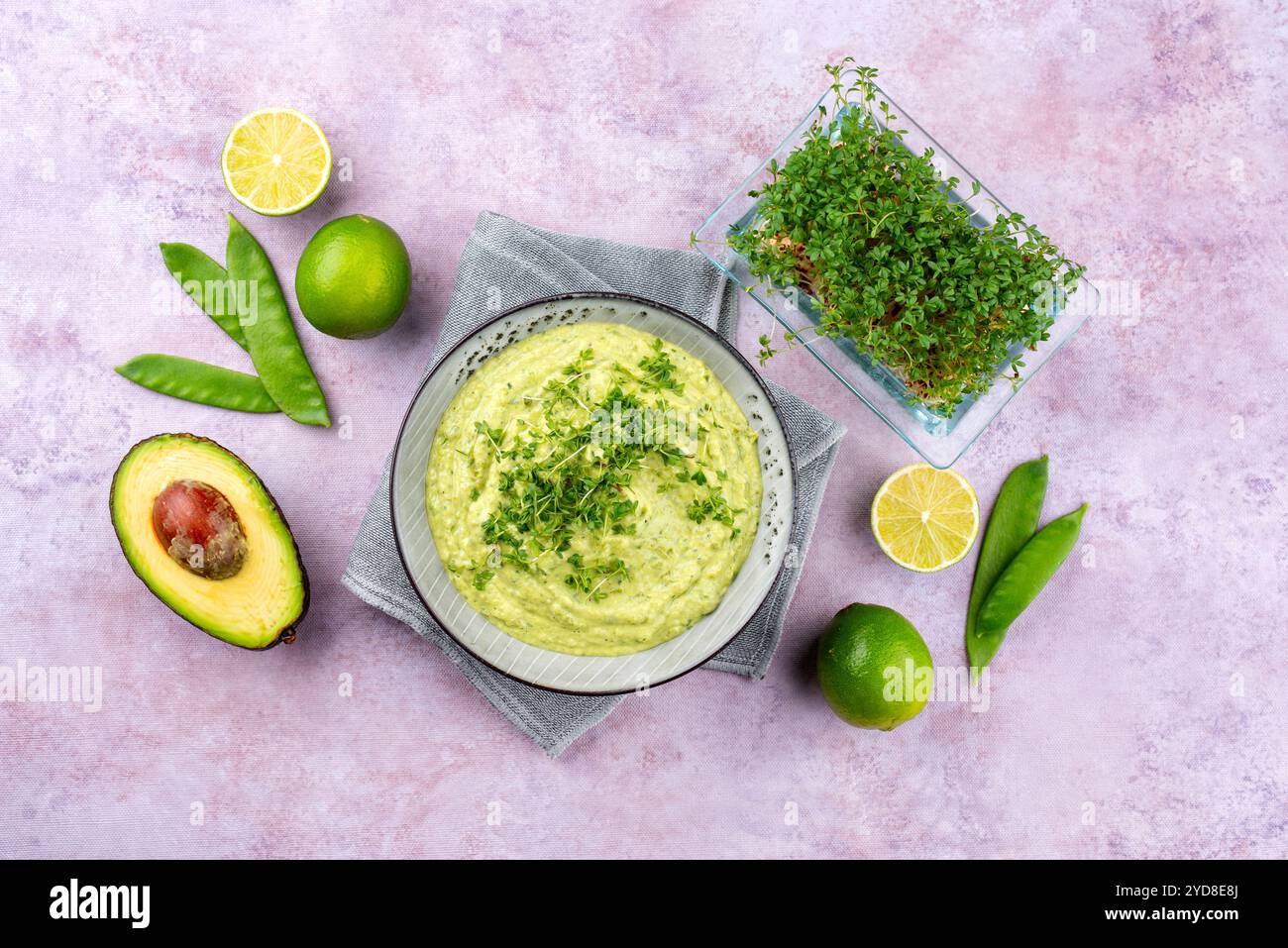 Spring Dip Traditional exotic spring dip with avocado and roasted vegetables ...