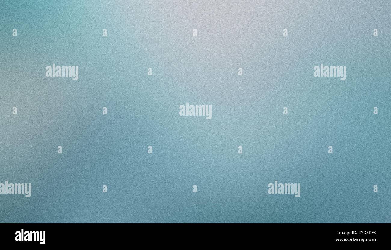Grainy blue background texture with a subtle gradient, ideal for design projects Stock Photo
