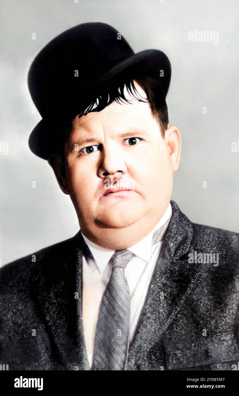 1930 c. , USA : The american silent movie actor OLIVER HARDY ( 1892 ...