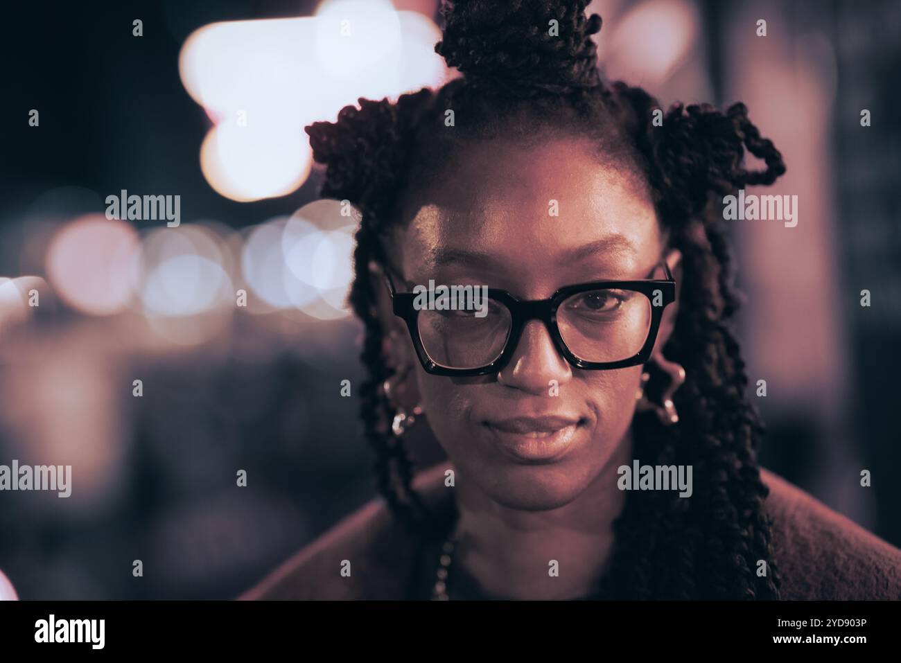 Young attractive black female hires stock photography and images Alamy