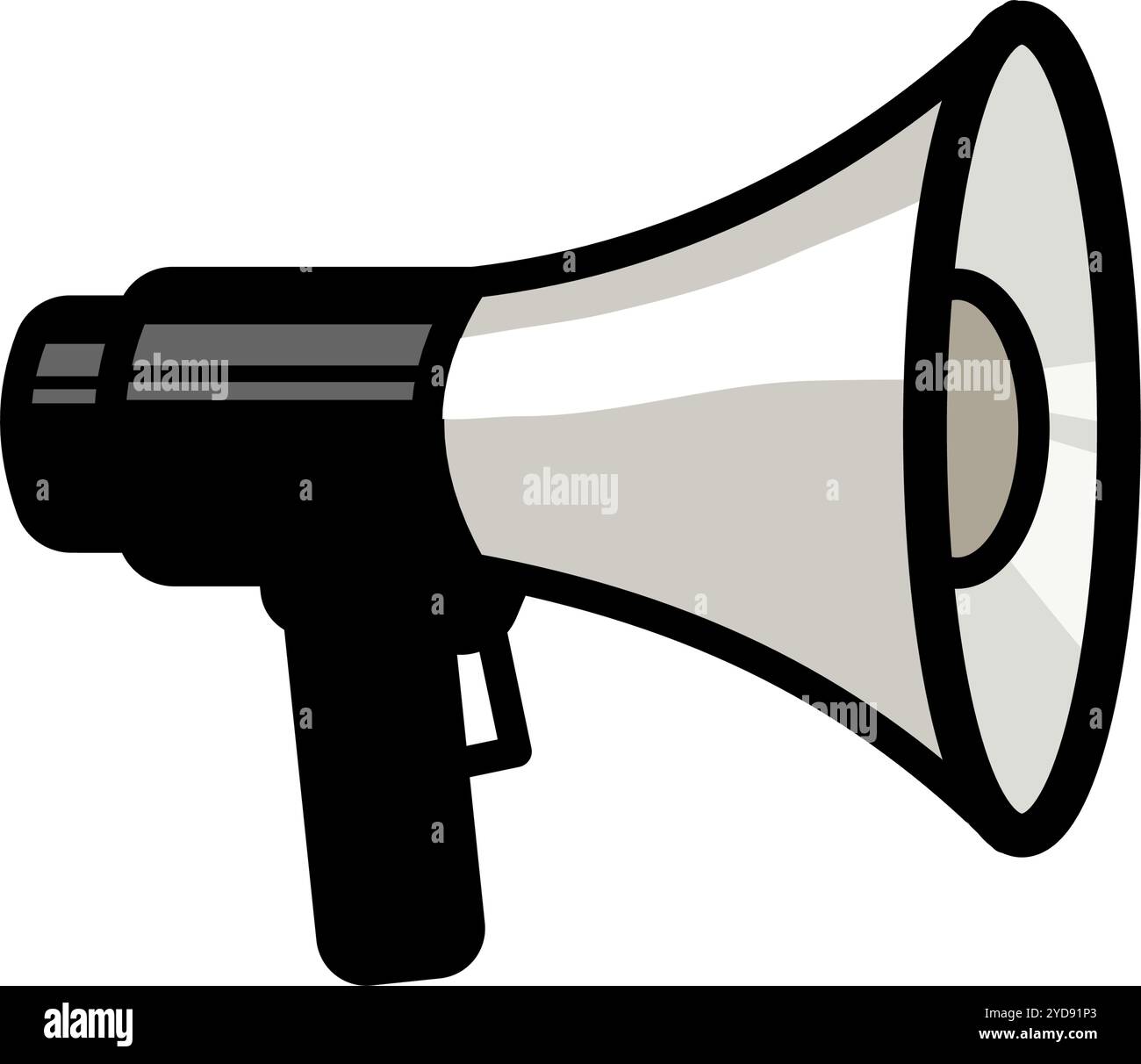 megaphone laudseaker - simple vector icon  Stock Vector