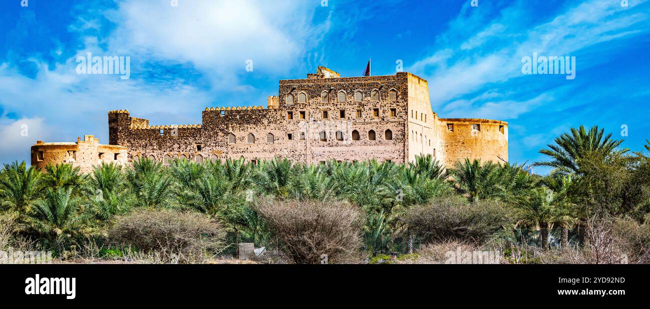 Jabrin Castle located near the city of Bahla Stock Photo - Alamy