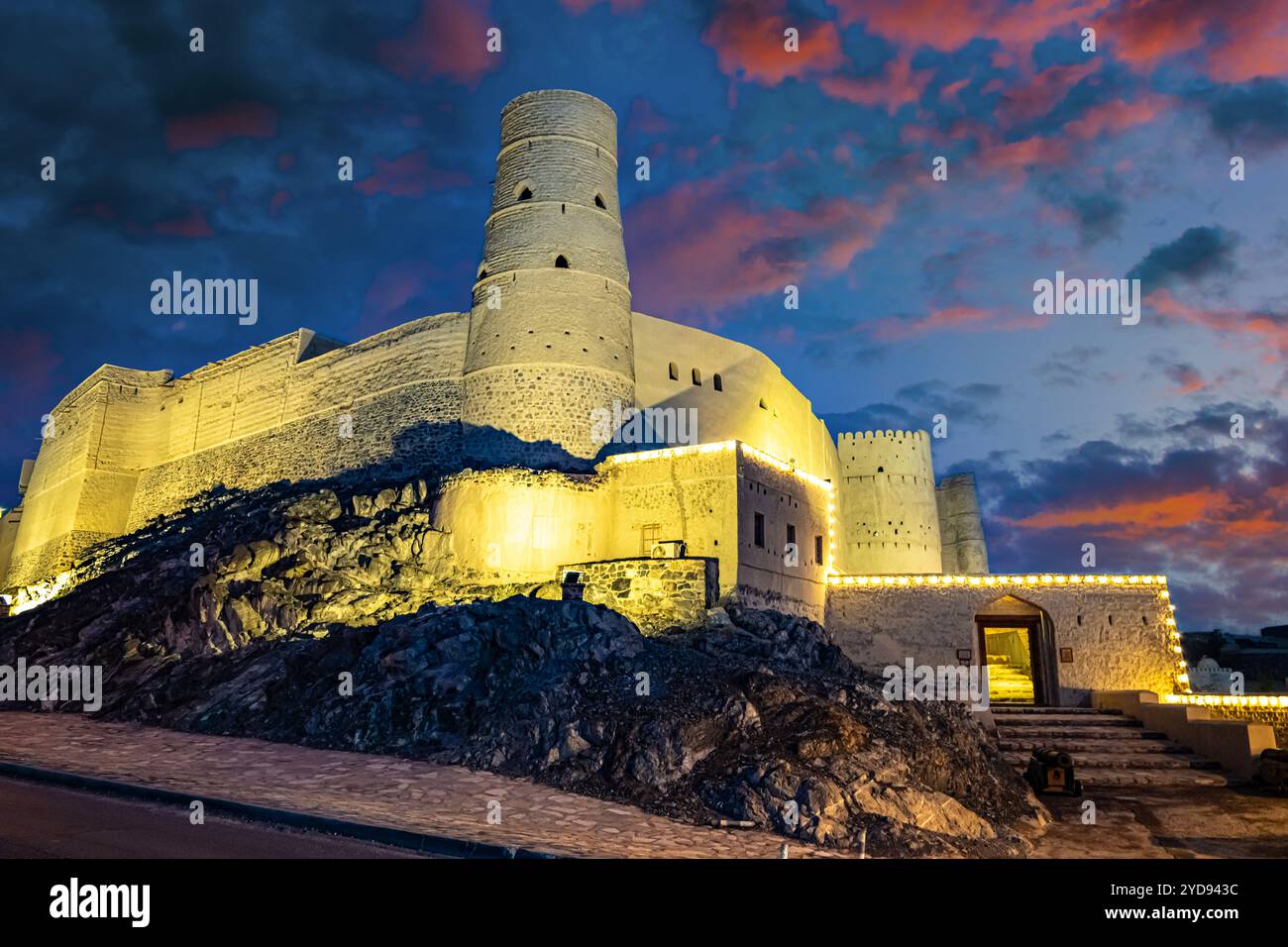 Bahla Fort in Ad Dakhiliyah Governorate Stock Photo - Alamy