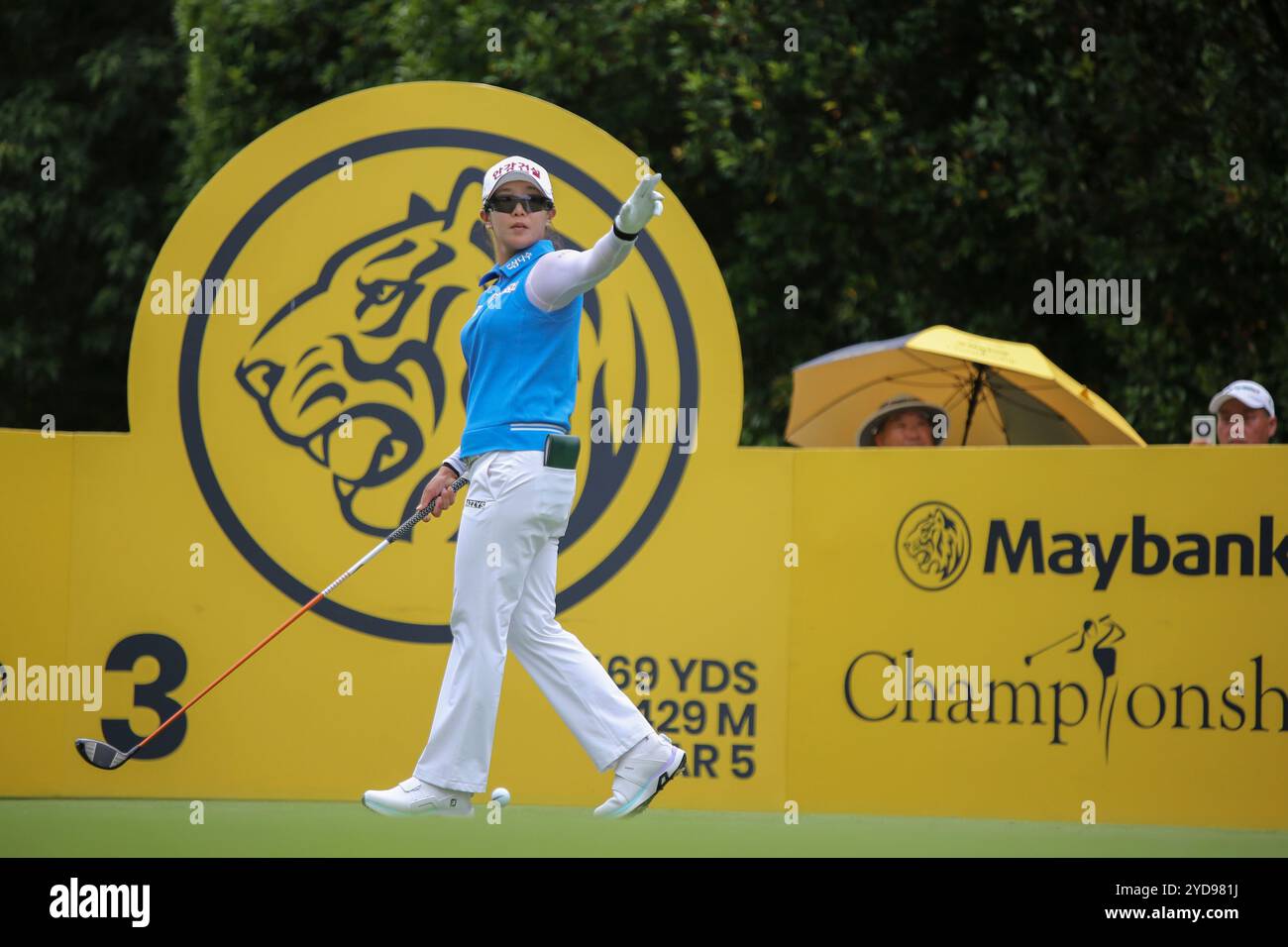Kuala Lumpur, Malaysia. 24th Oct, 2024. Jin Hee Im of South Korea plays ...
