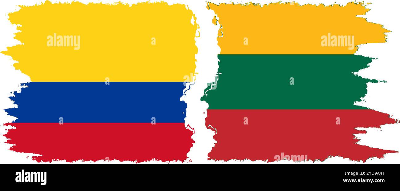 Flags of Lithuania and Colombia Stock Image - Image of national ... Flags of Lithuania and Colombia Stock Image - Image of national ...