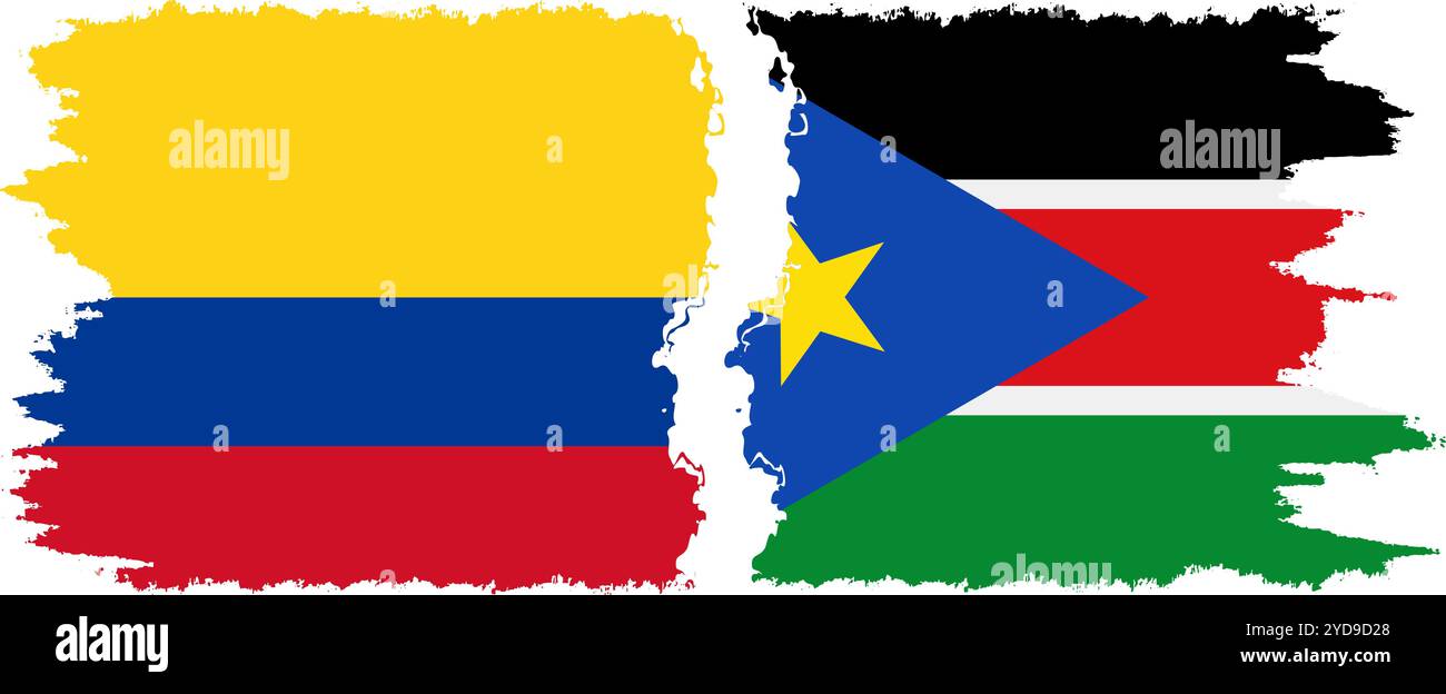 Flags of the united nations south sudan Stock Vector Images - Alamy