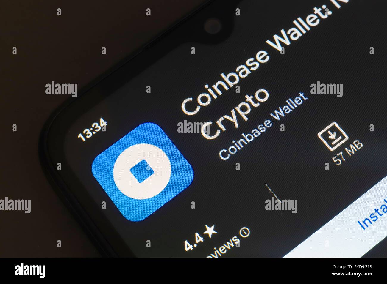 The coinbase app hi-res stock photography and images - Alamy