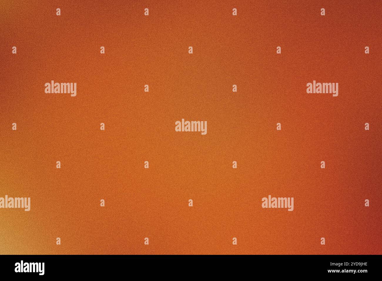 Orange gradient over a grainy textured background Stock Photo
