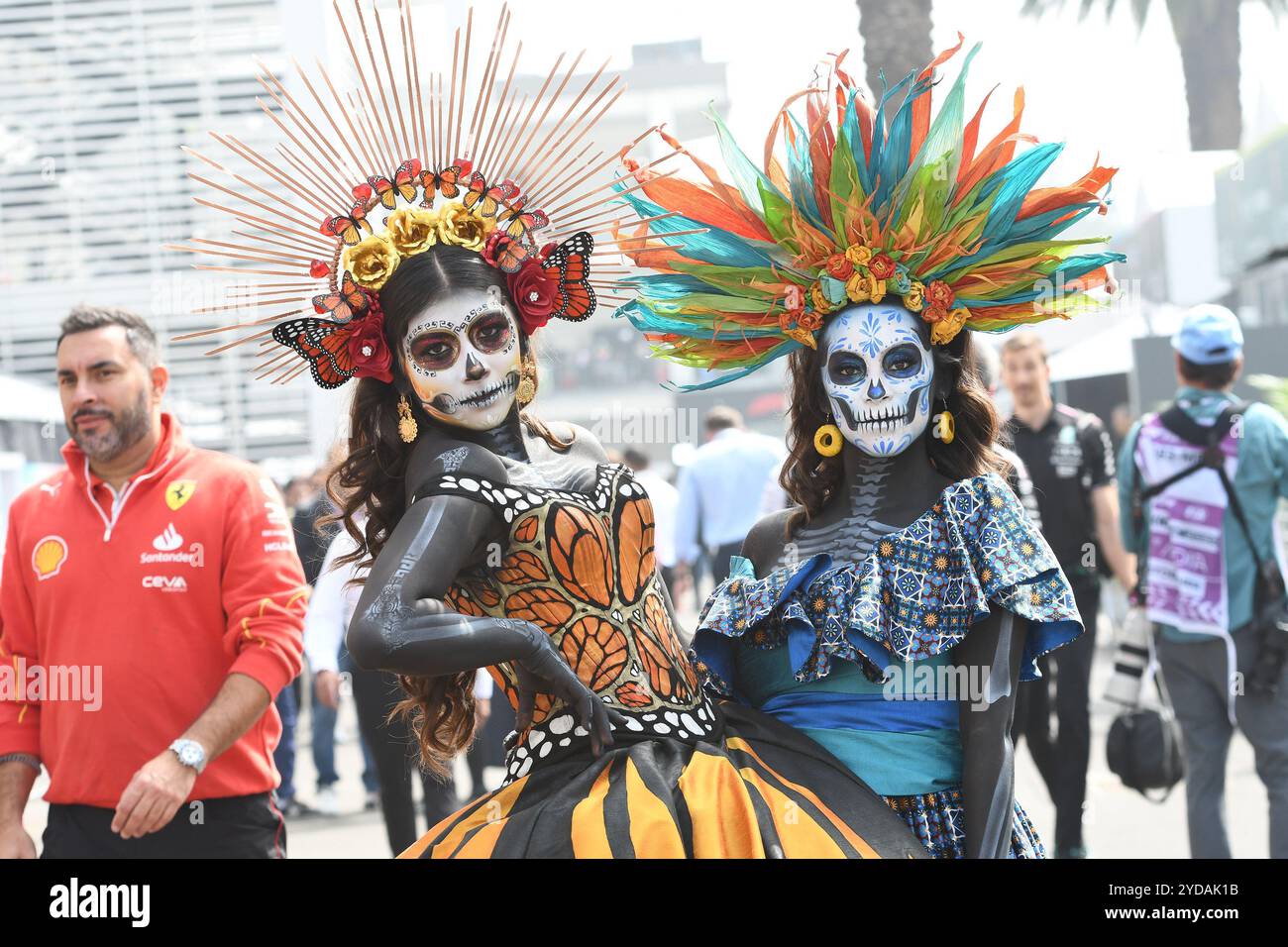 Mexico City, Mexico. 24th Oct, 2024. Jorge Lopez and Chiara