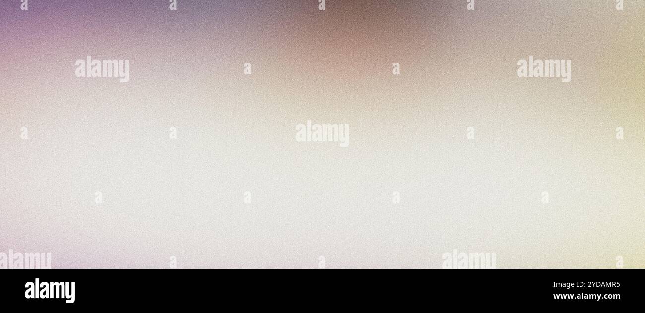 Purple to white gradient background with textured grainy effect Stock Photo