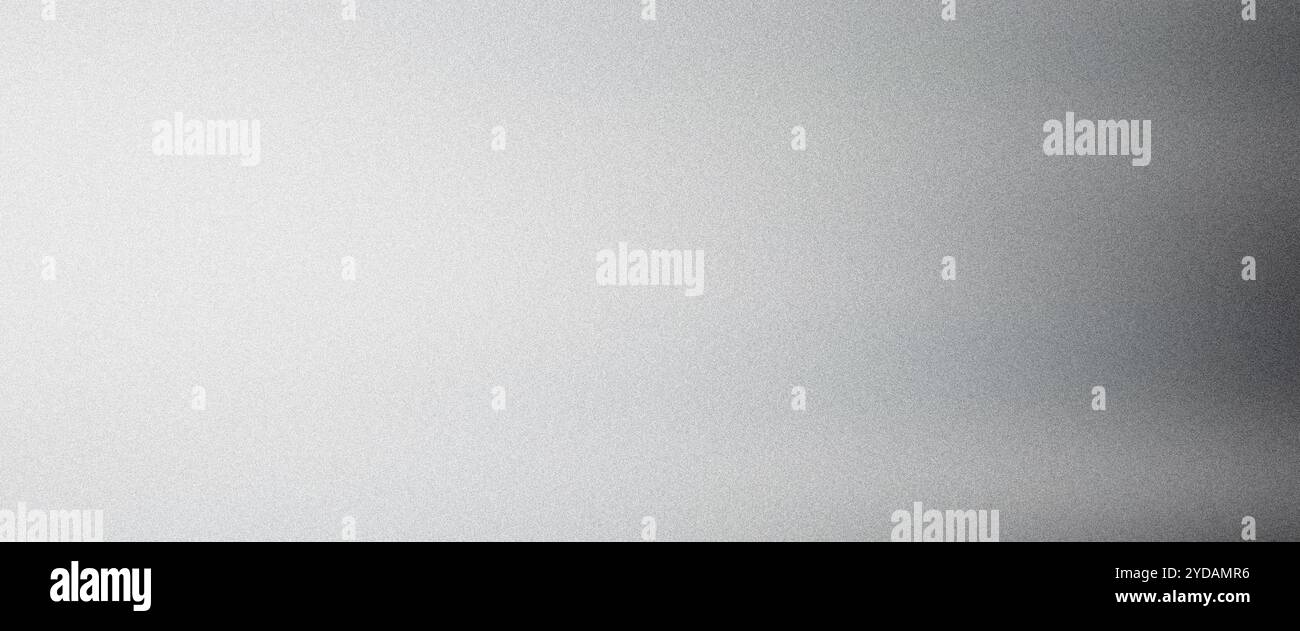 Grainy metallic brushed surface background with light reflections Stock Photo