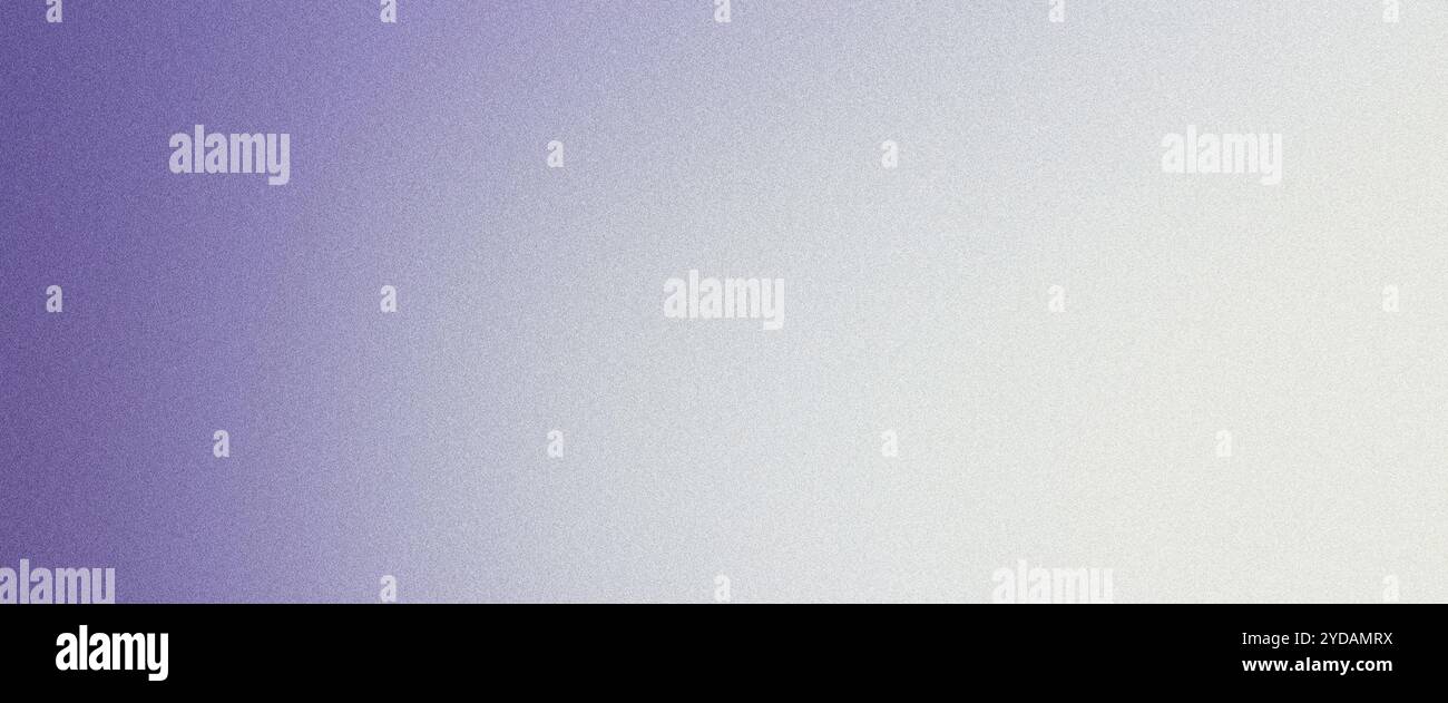 Subtle grainy texture on a purple and white gradient background Stock Photo