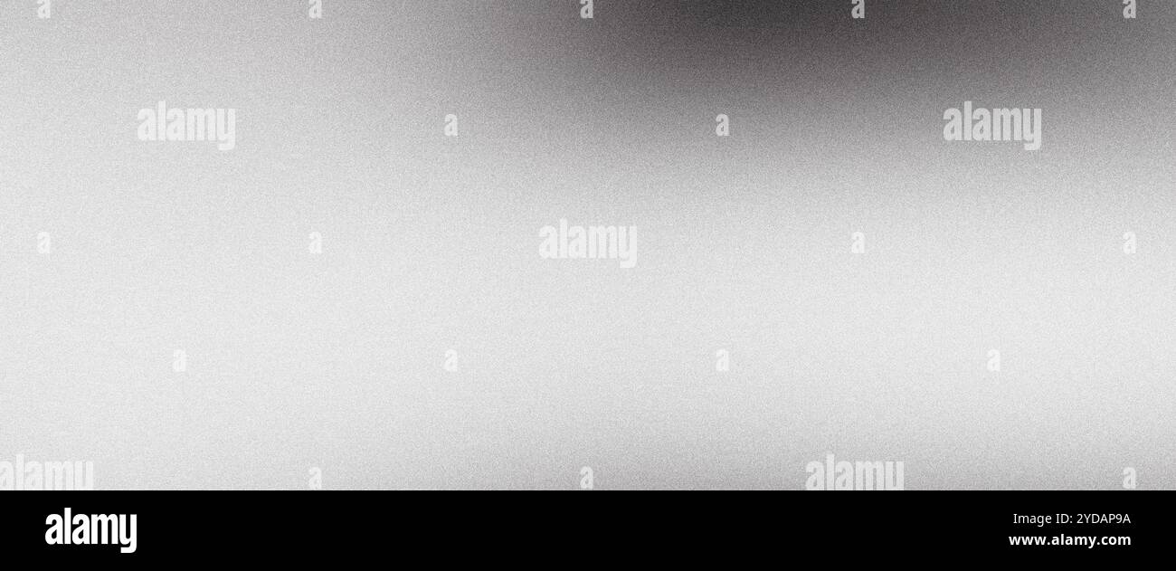 Abstract background featuring a subtle grain texture and a gradient from light to dark gray Stock Photo