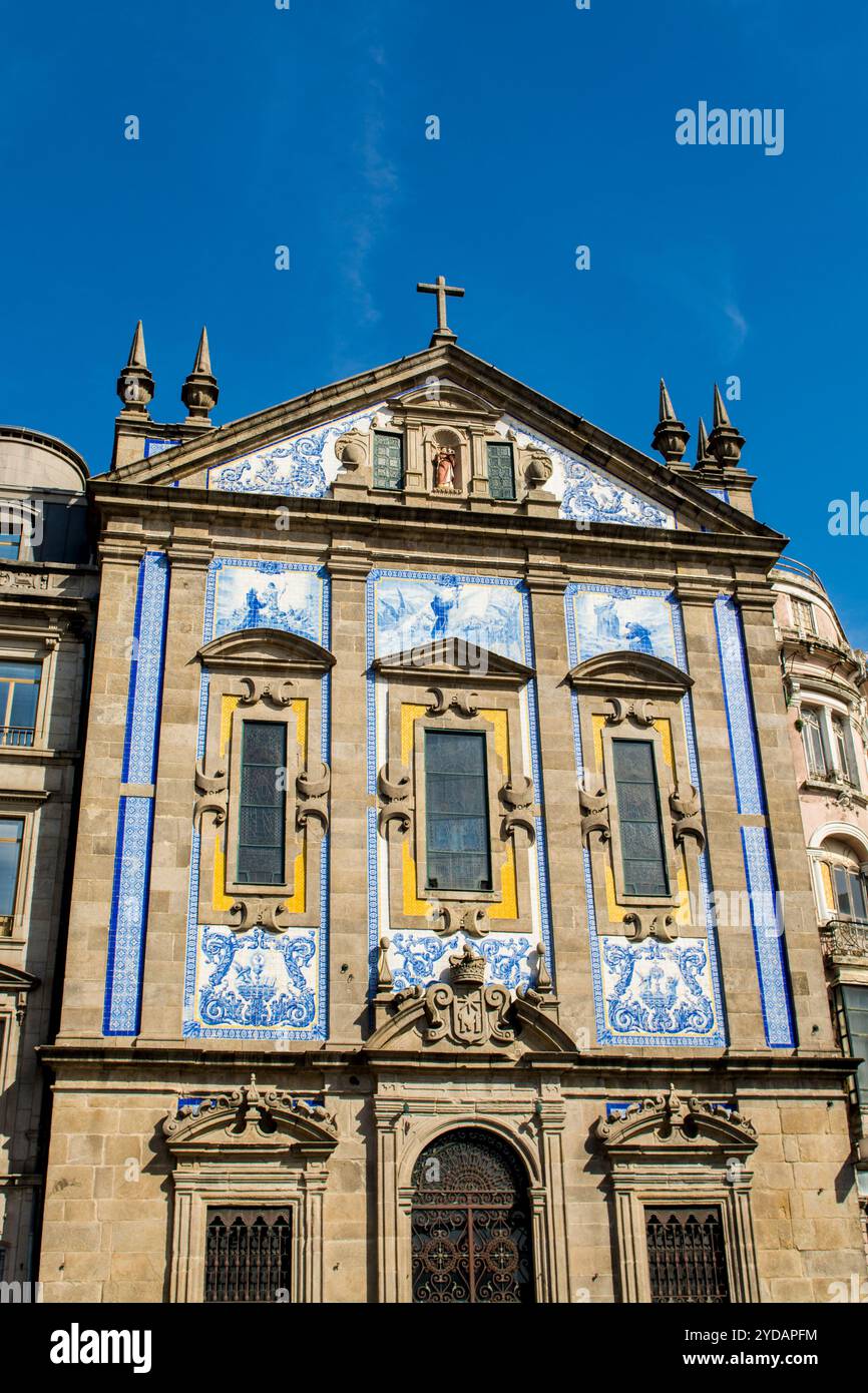 Saint Anthony Church of the Gatherers (Igreja de Santo António dos Congregados), Porto, Portugal. Stock Photo