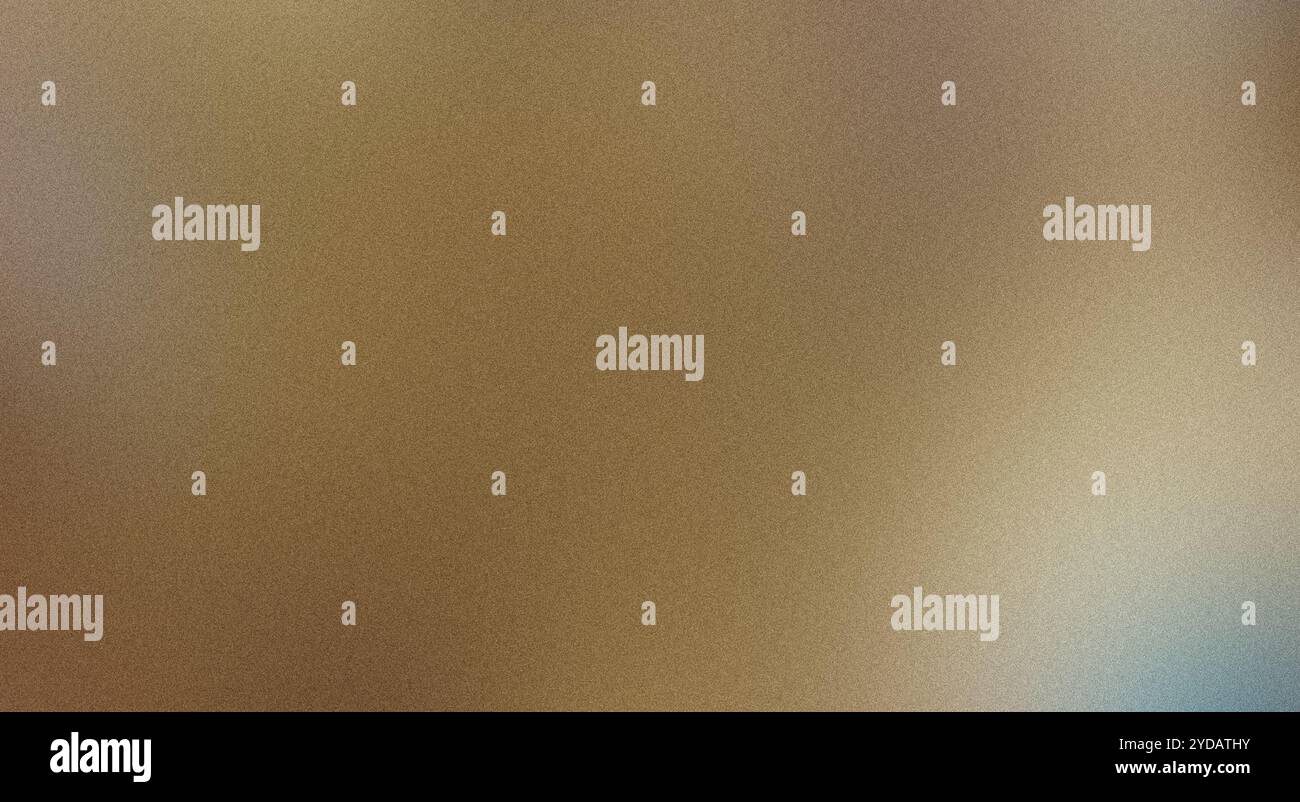 Gradient background with grainy texture transitioning from brown to blue Stock Photo