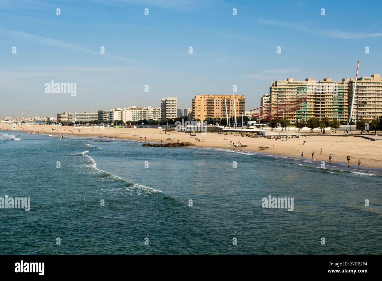 Praia De Matosinhos Matosinhos Beach Near Saint Francis Xavier Fort Praia De Matosinhos Matosinhos Beach Near Saint Francis Xavier Fort