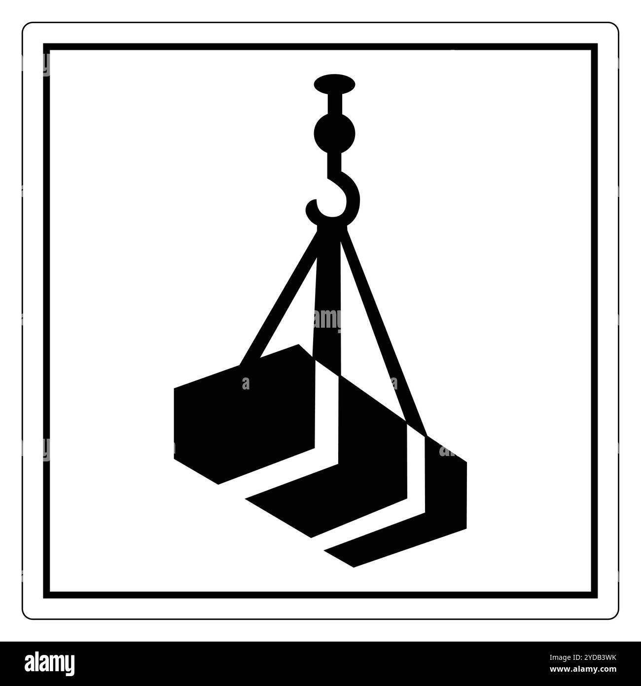 Crane Hook Symbol for Lifting Operations Stock Vector Image & Art - Alamy