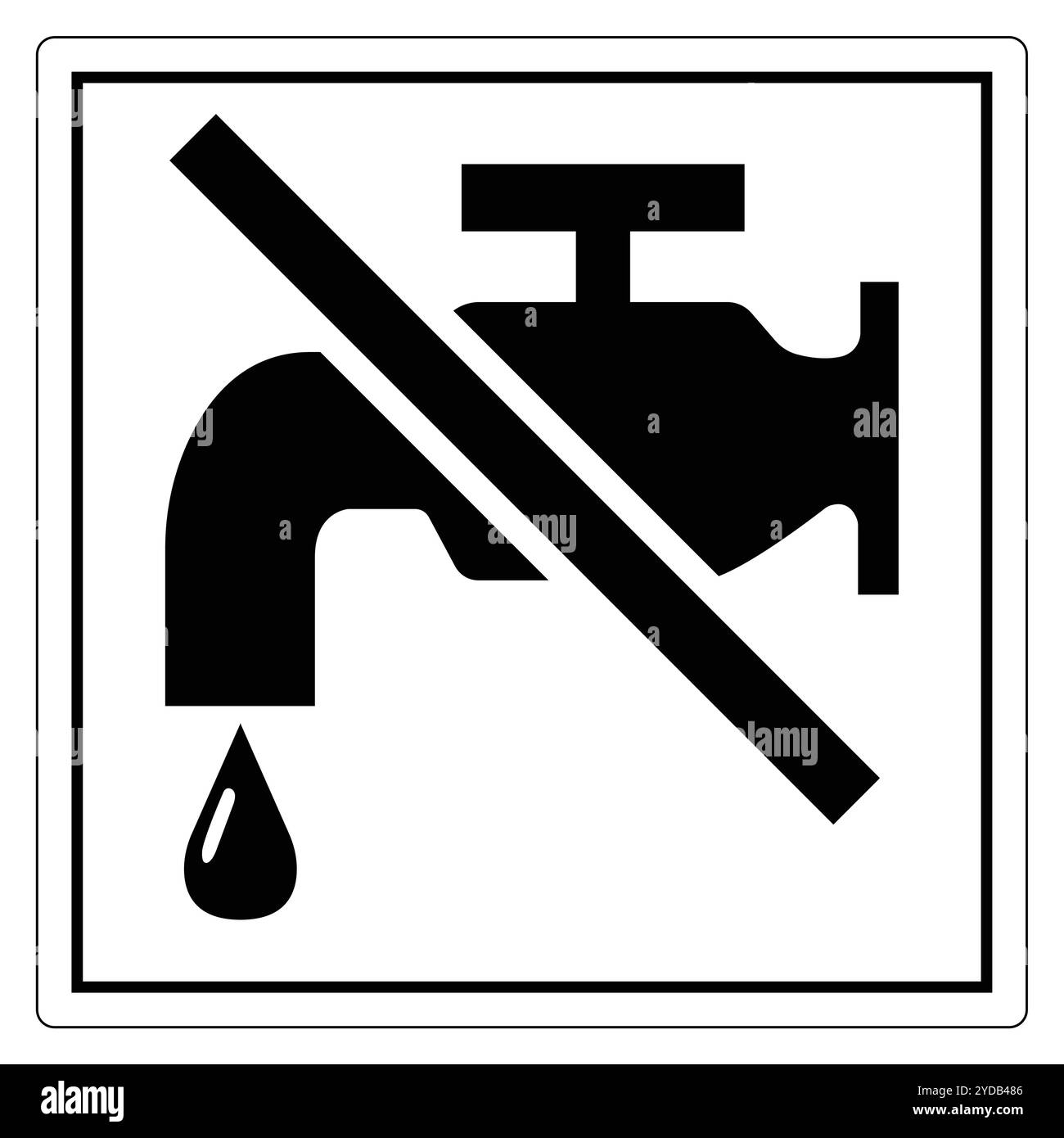no-water-source-symbol-for-safety-instructions-stock-vector-image-art