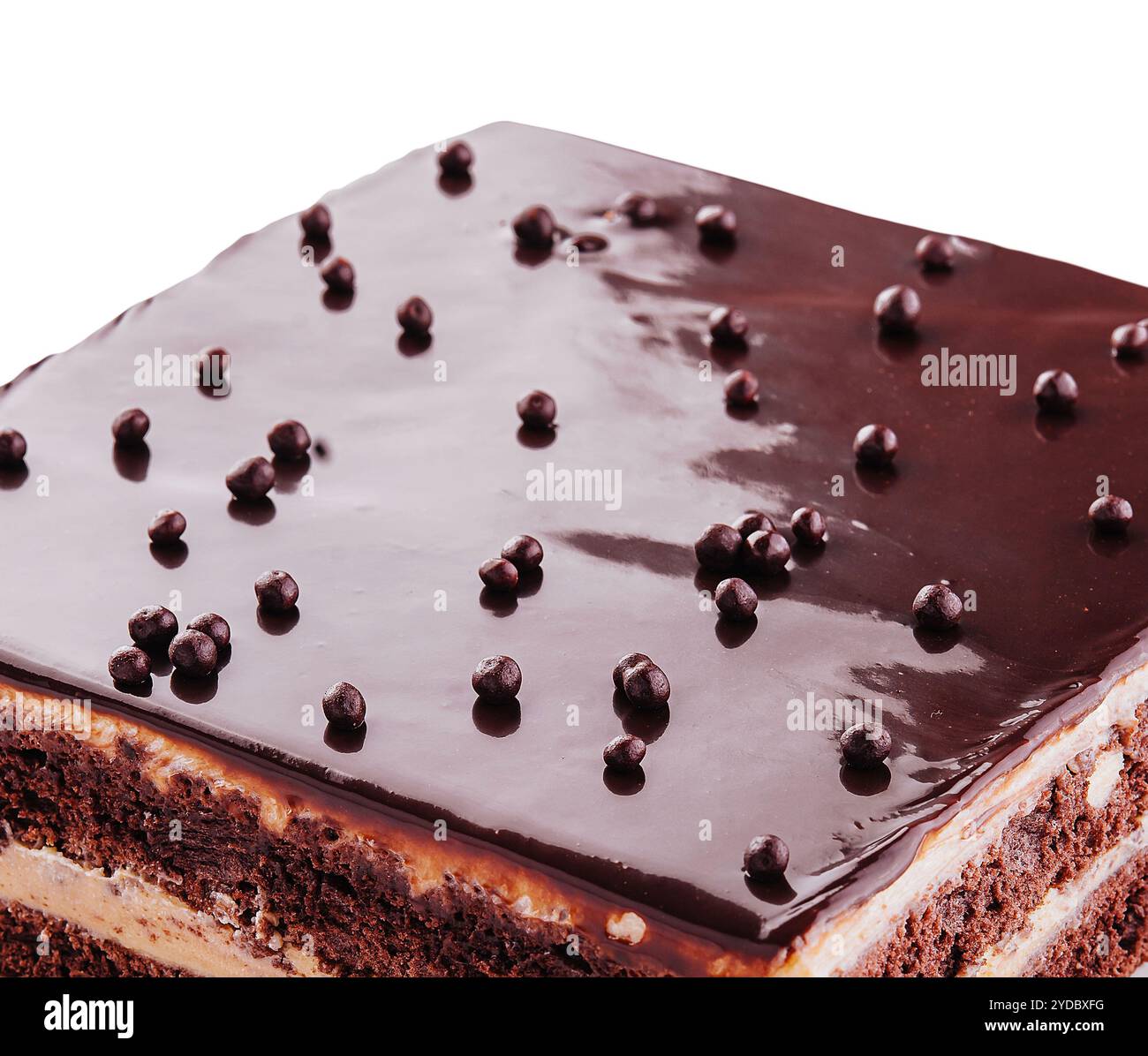 Tasty piece chocolate cake hi-res stock photography and images - Alamy