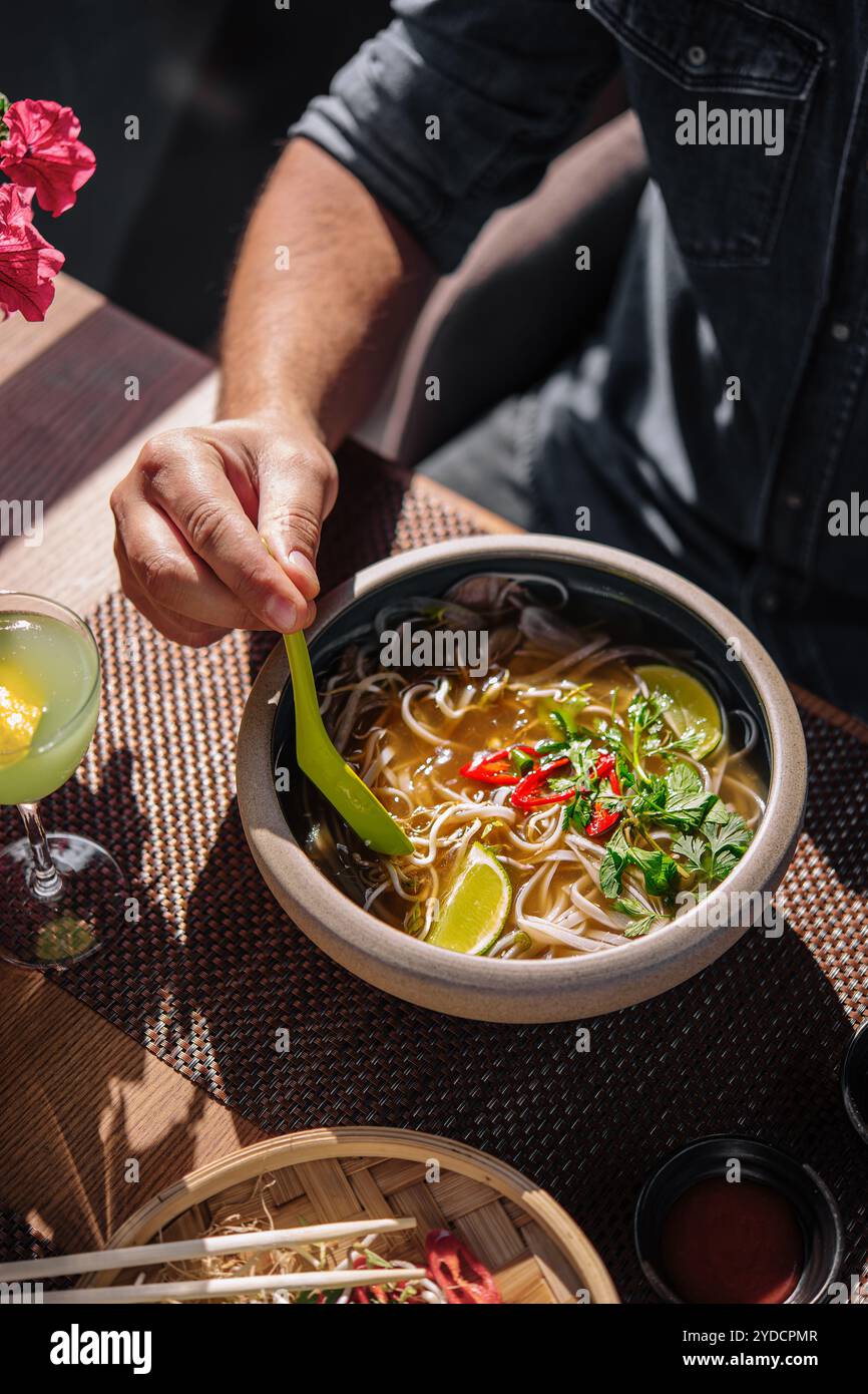 Healthy vietnamese meal hi-res stock photography and images - Alamy