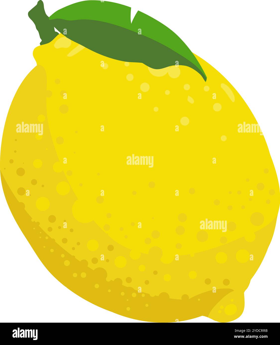yellow fresh lemon - vector illustration Stock Vector Image & Art - Alamy