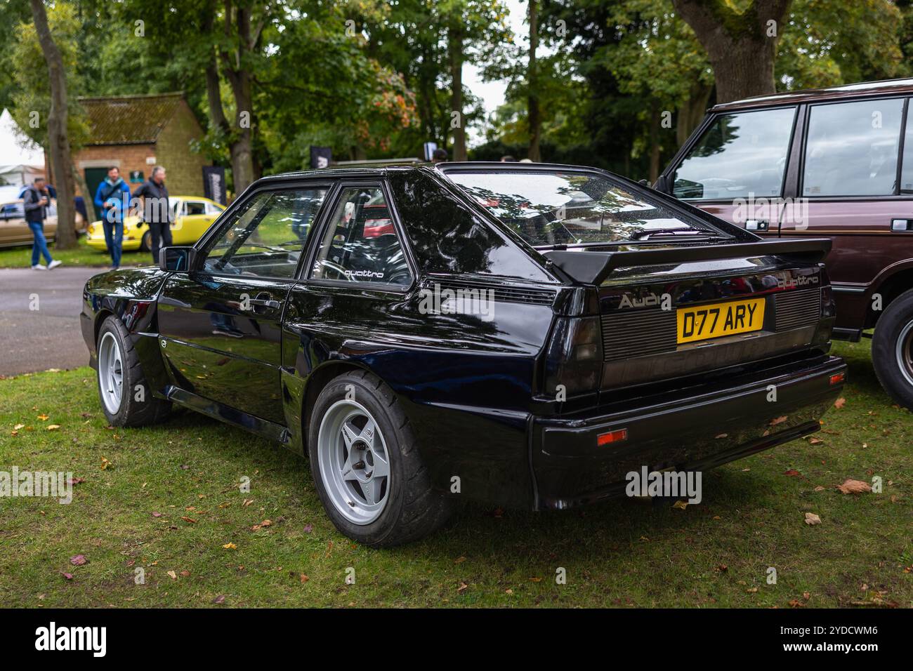 1987 Audi Quattro, on display at the Bicester Heritage Scramble on the 6th October 2024. Stock Photo