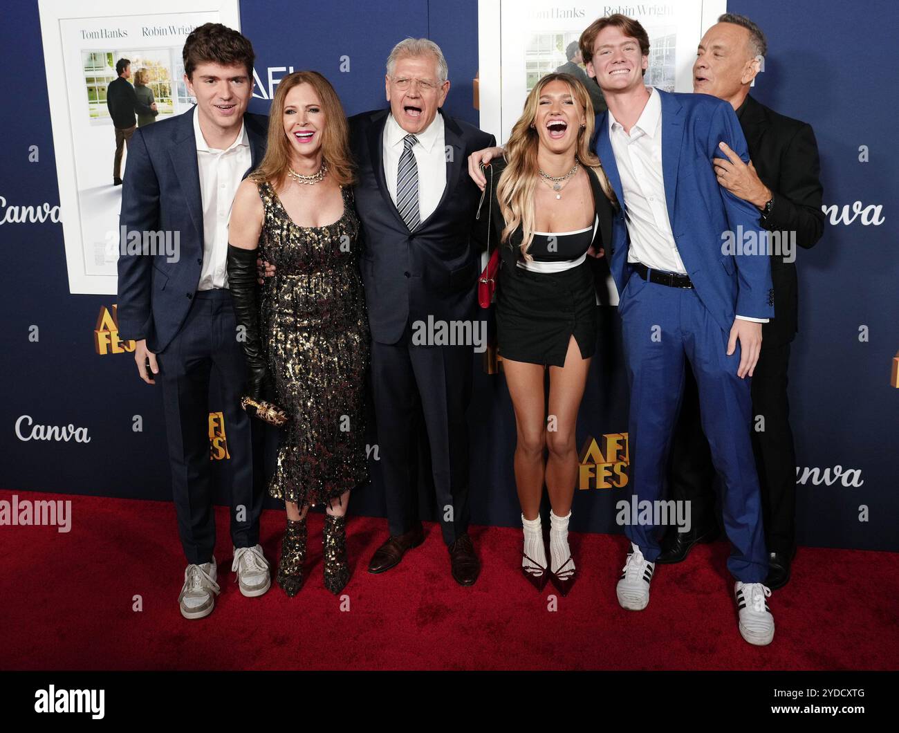 Los Angeles, USA. 25th Oct, 2024. (L-R) Zane Zemeckis