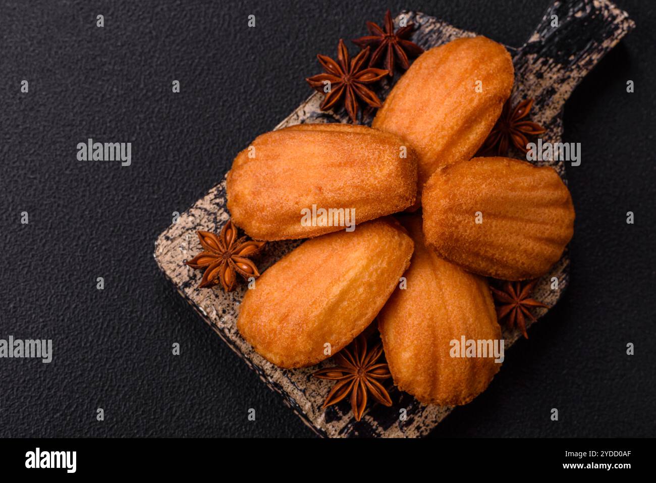Traditional French madeleine biscuits with nutty flavor Stock Photo - Alamy