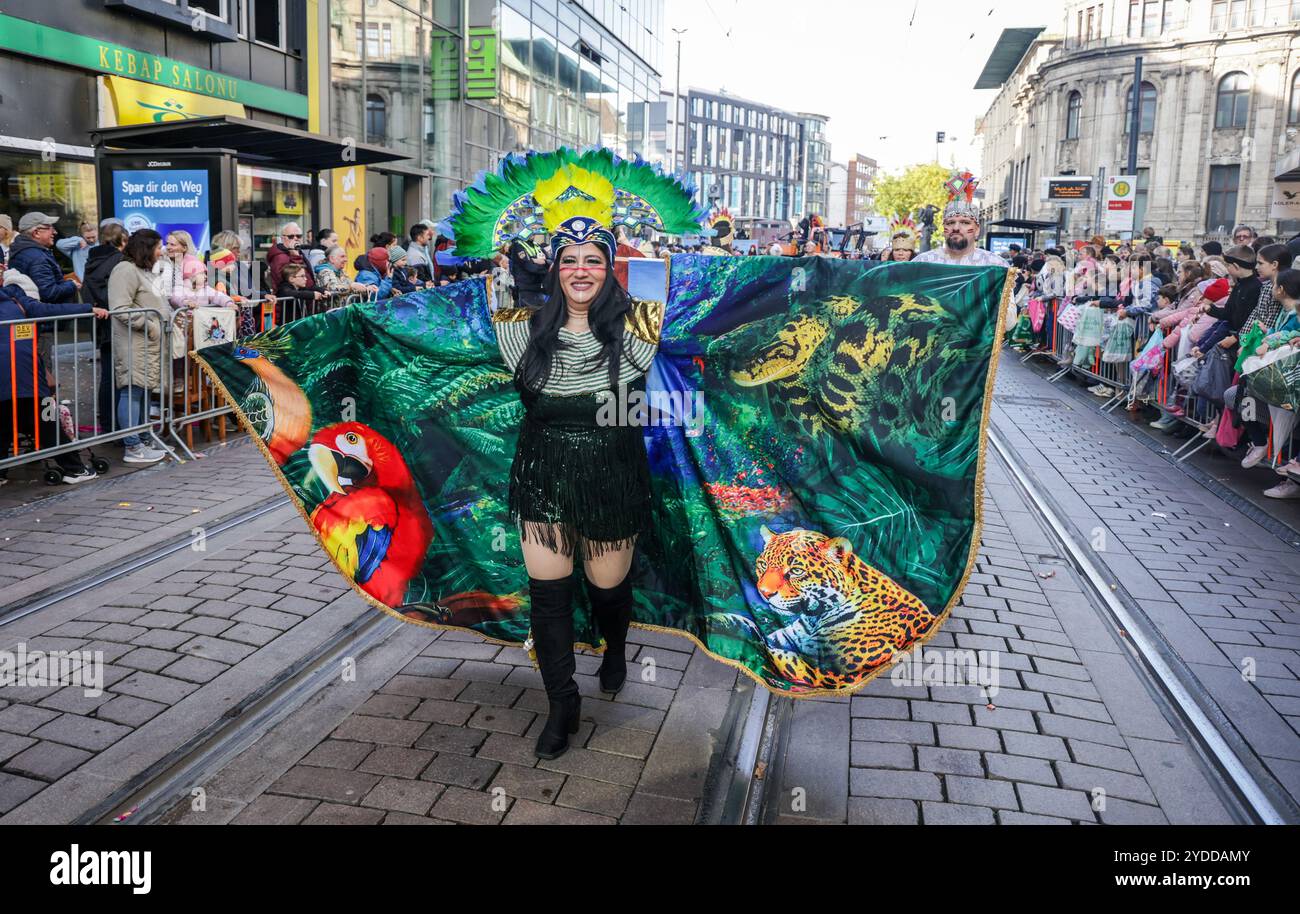 Bremen Germany 26th Oct 2024 Members Of The Folklore Group Folk 