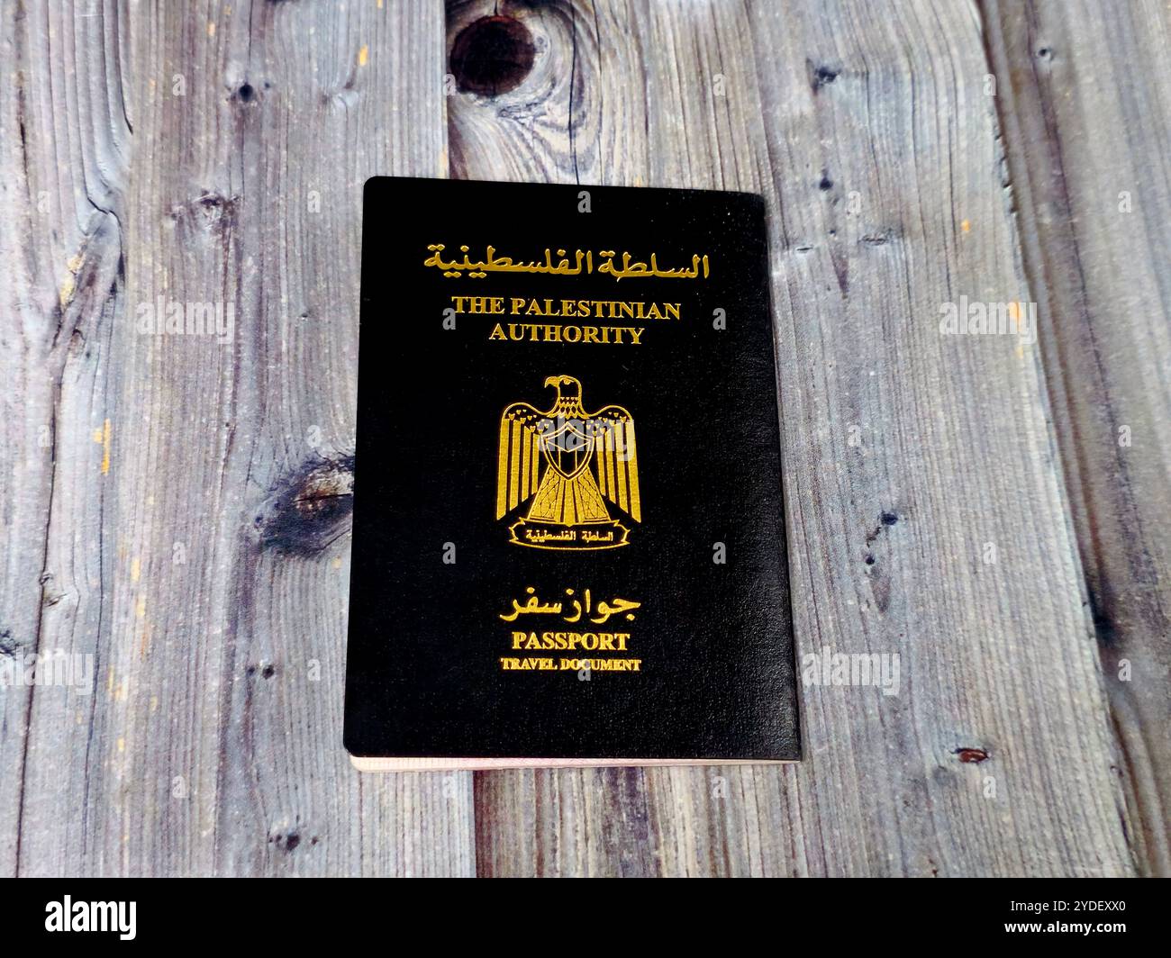 The Palestinian authority passport travel document, for Palestinian