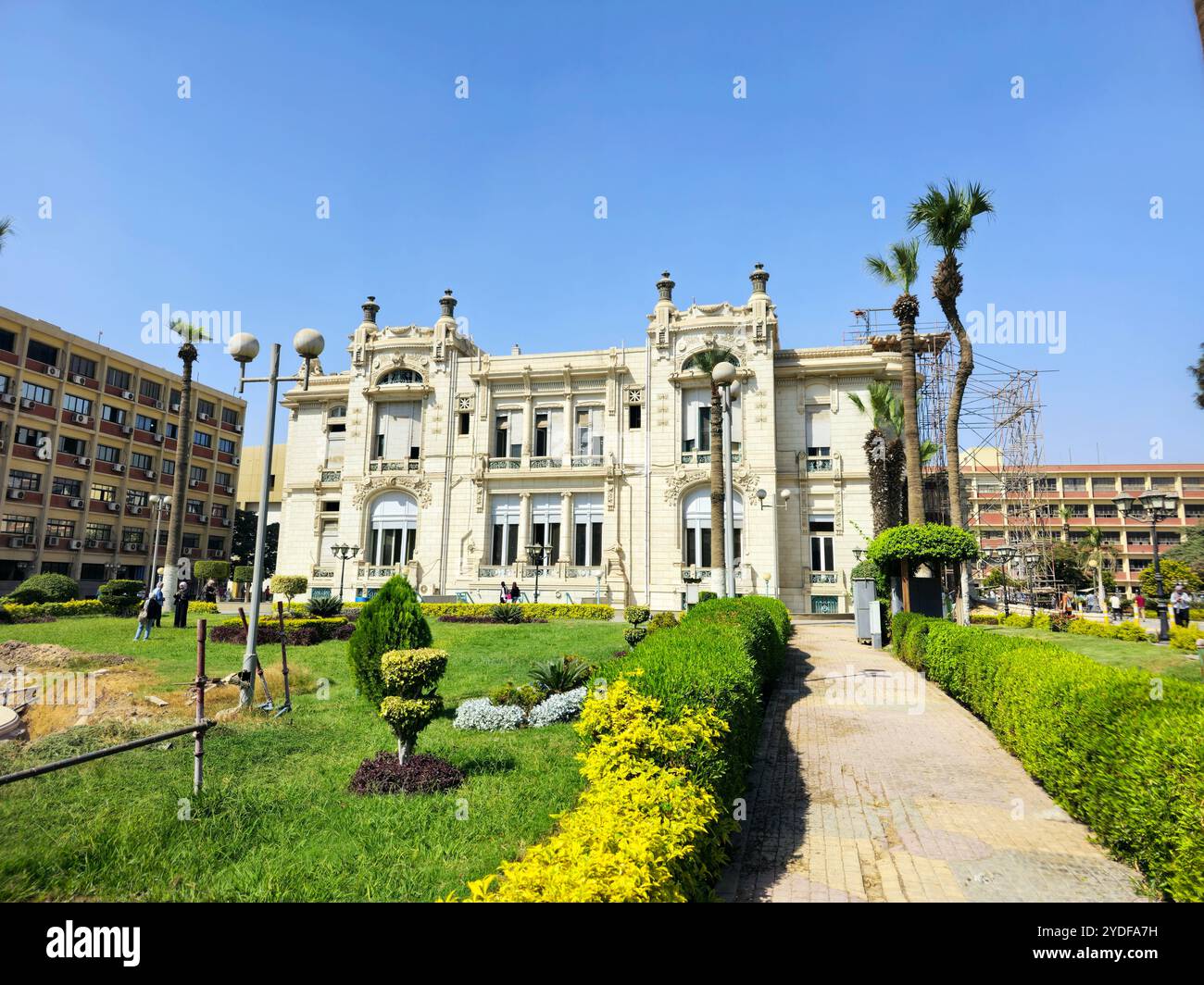 Cairo Egypt October 15 2024 The Saffron Zafaran Palace An Egyptian