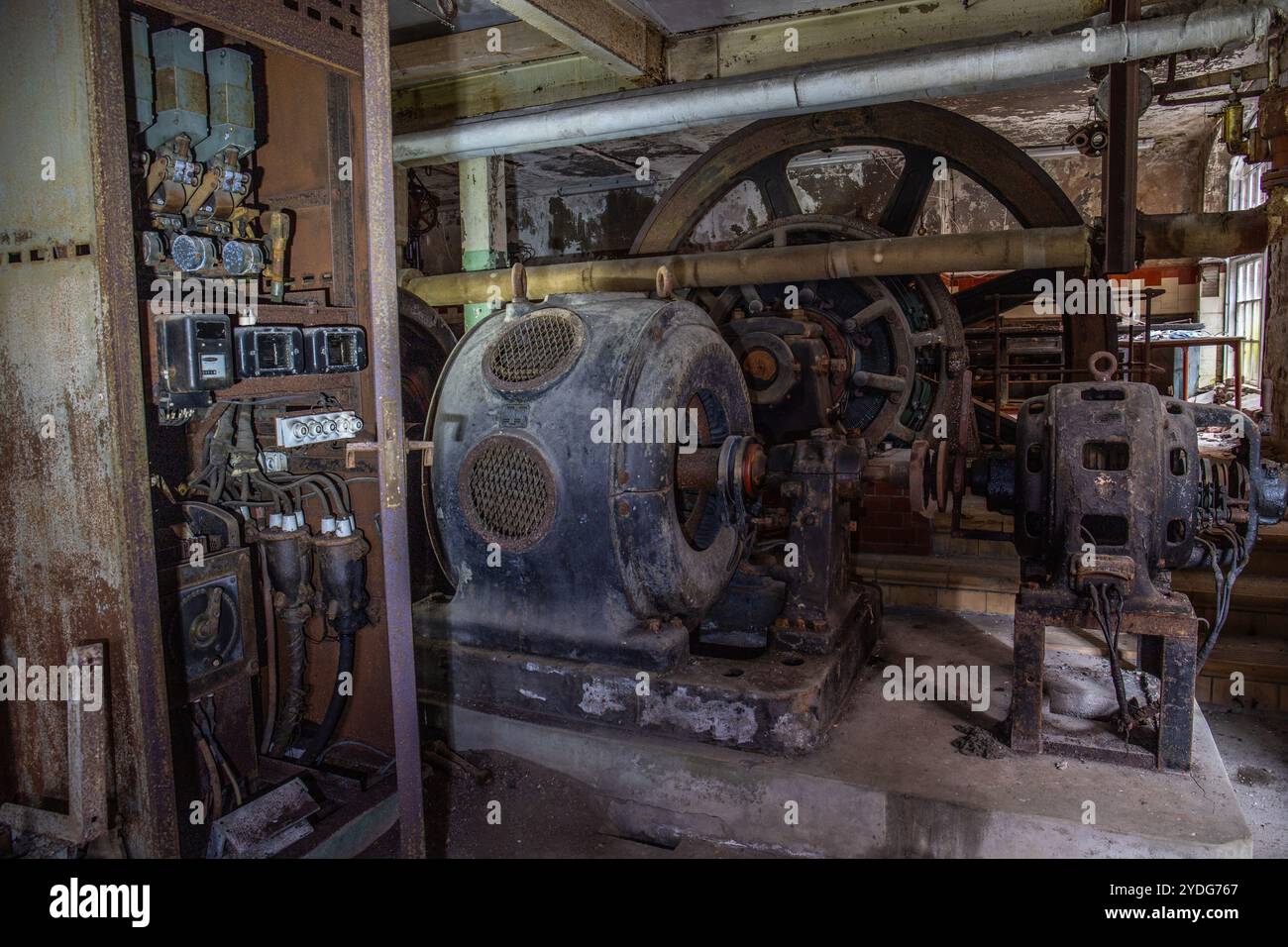 Factory abandoned destroyed territory old hi-res stock photography and ...