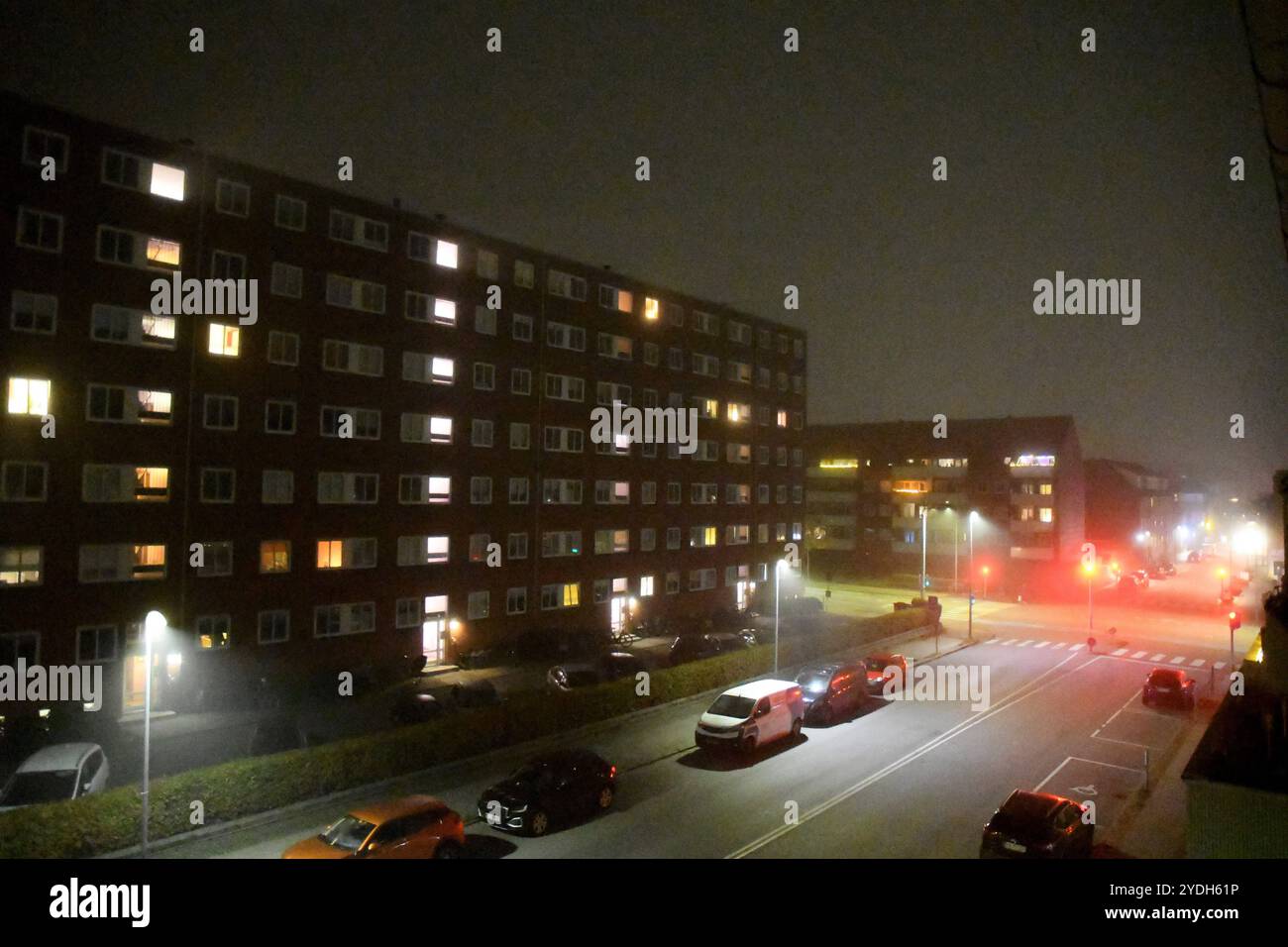 Copenhagen/ DenmarK/26 October 2024/Foggy morning weather in Kastrup ...