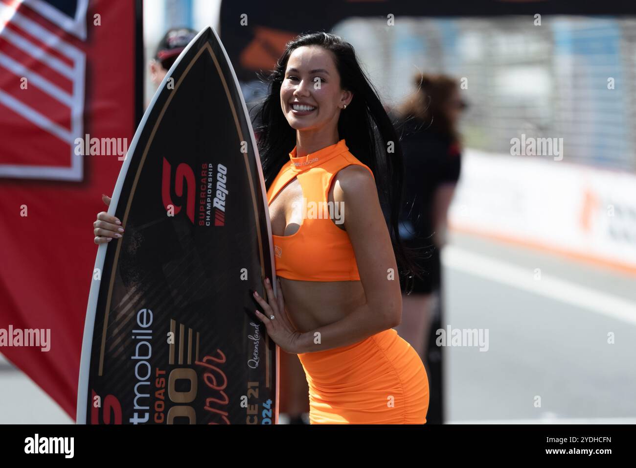 Queensland, Australia, 26 October, 2024. Boost Mobile Grid Model during the 2024 Boost Mobile Gold Coast 500. Queensland. On October 25, 2024 at Gold Coast, Queensland Australia. Credit: Ivan Glavas/Speed Media/17�Թ����� Live News Stock Photo