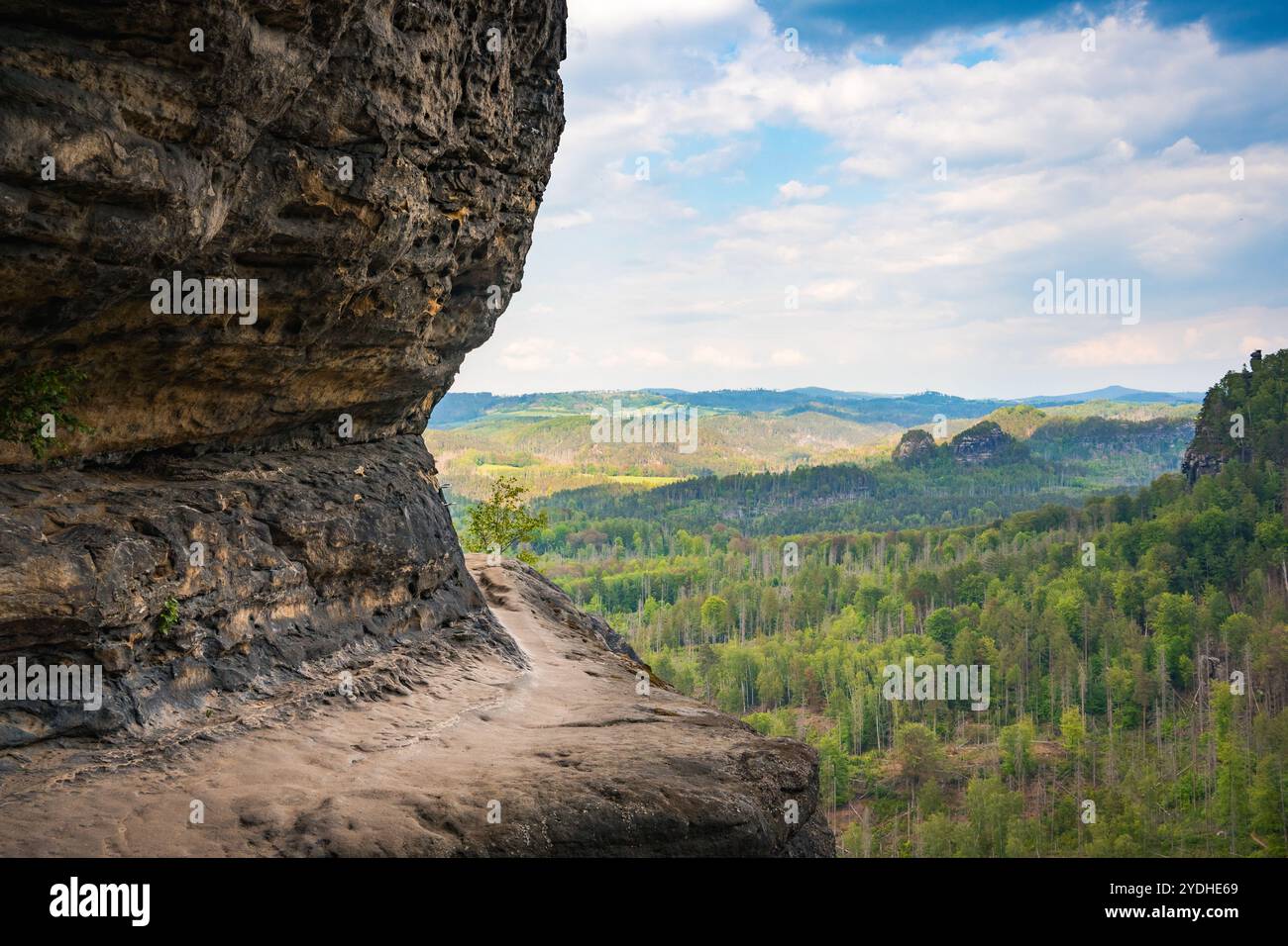 Aerial shot hiking trail hi-res stock photography and images - Alamy