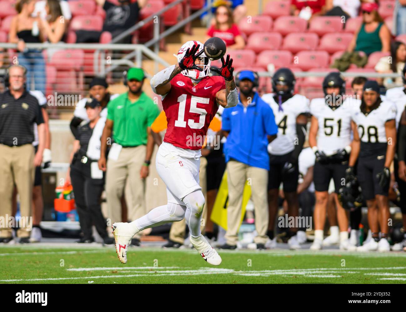 PALO ALTO, CA - OCTOBER 26: Stanford Cardinal running back Ryan Butler ...