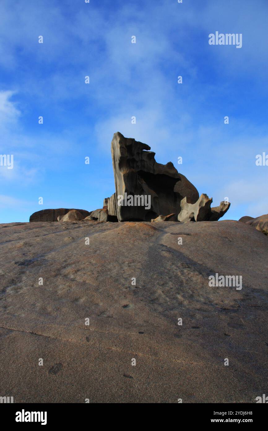 Blue Rocks Flinders Perched above the sea in Flinders Chase National Park, the impressive ...