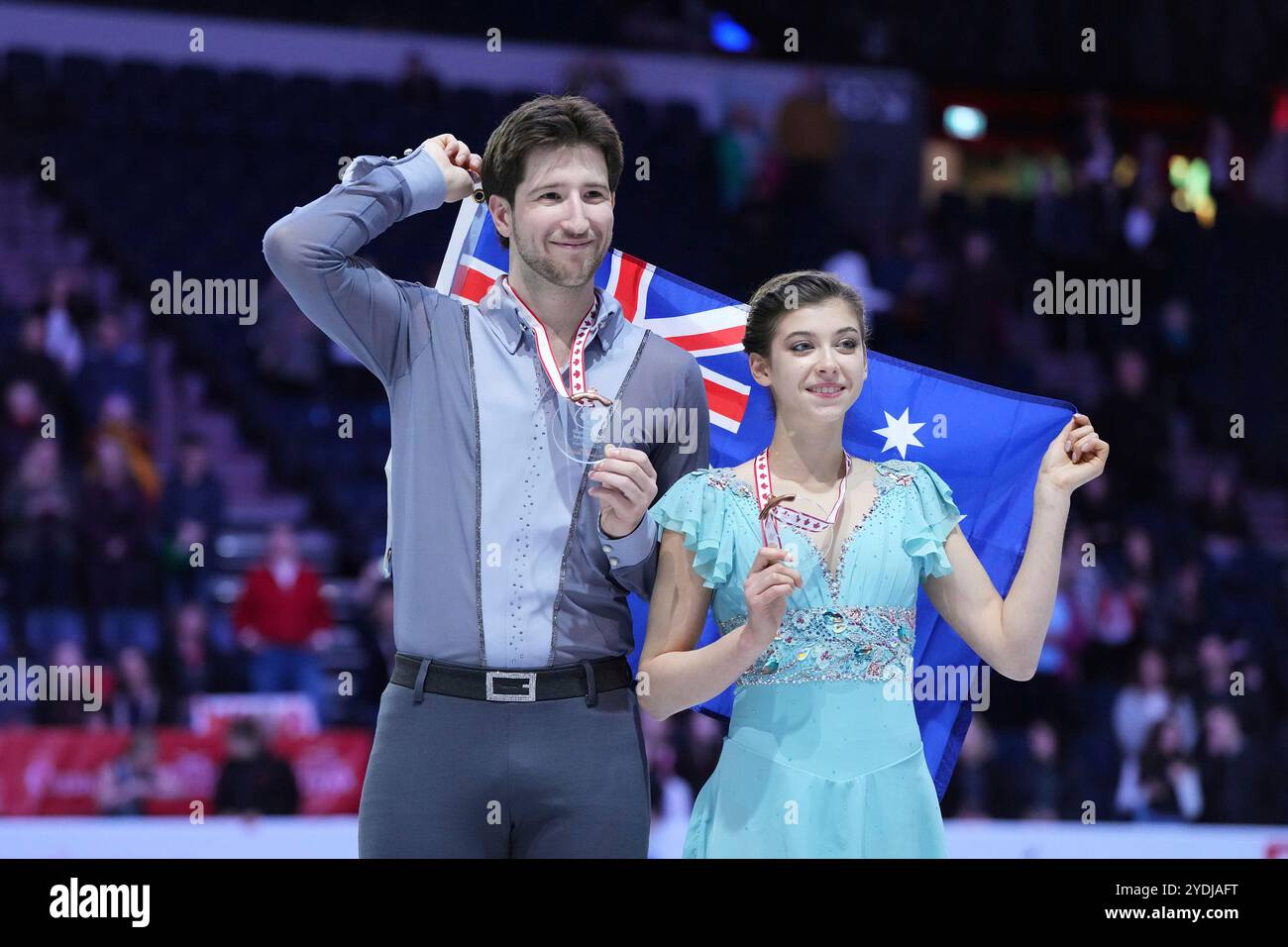 Hektor Giotopoulos Moore, left, and Anastasia Golubeva, right, of ...