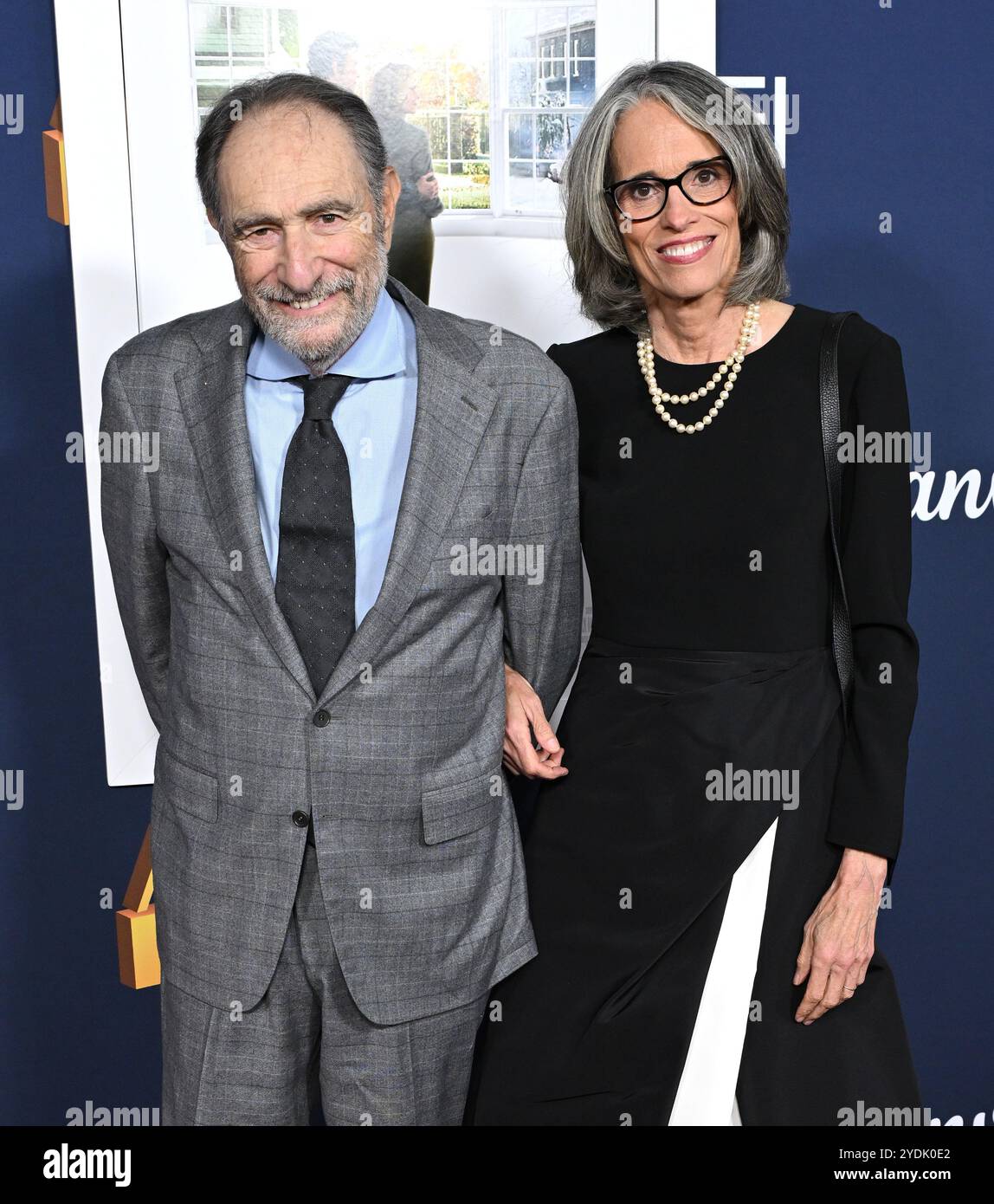 Hollywood, USA. 25th Oct, 2024. Eric Roth and Dr. Anne Peters arriving ...