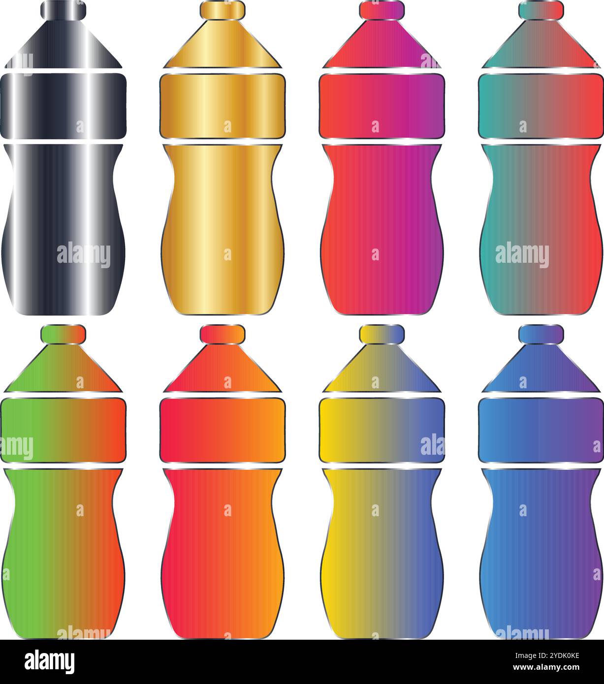 Aesthetic bottles Stock Vector Images - Alamy