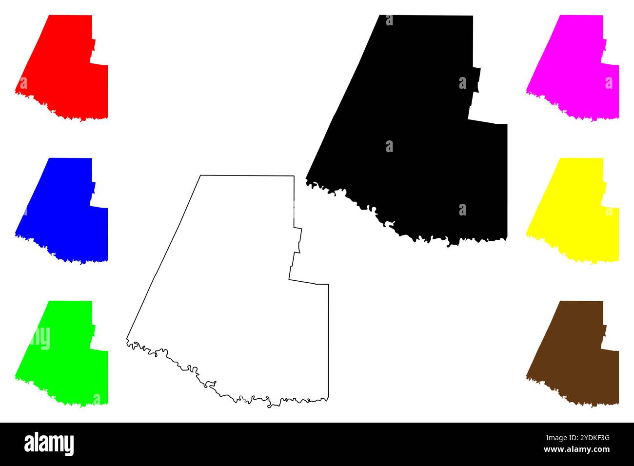Hidalgo County, Texas ZIP Codes By MapSherpa - The Map Shop