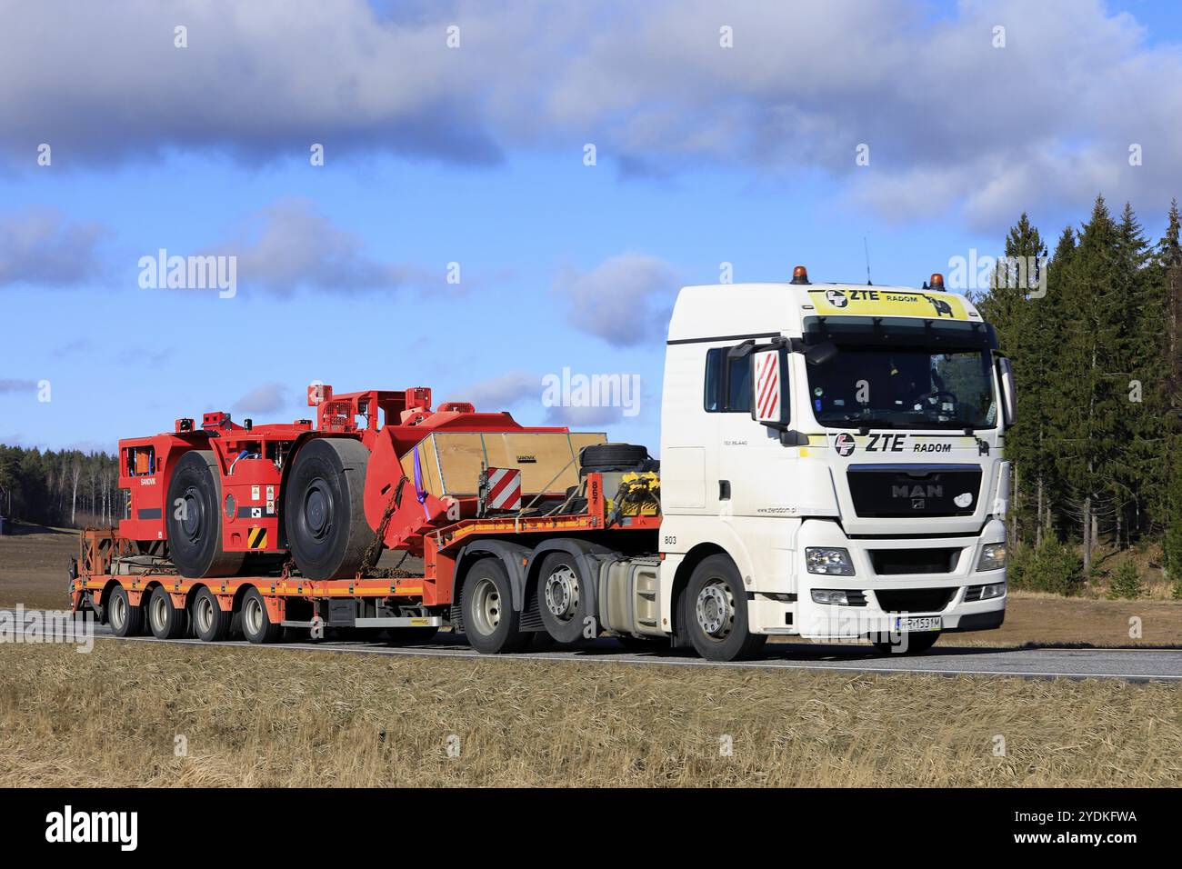 Sandvik trucks hi-res stock photography and images - Alamy