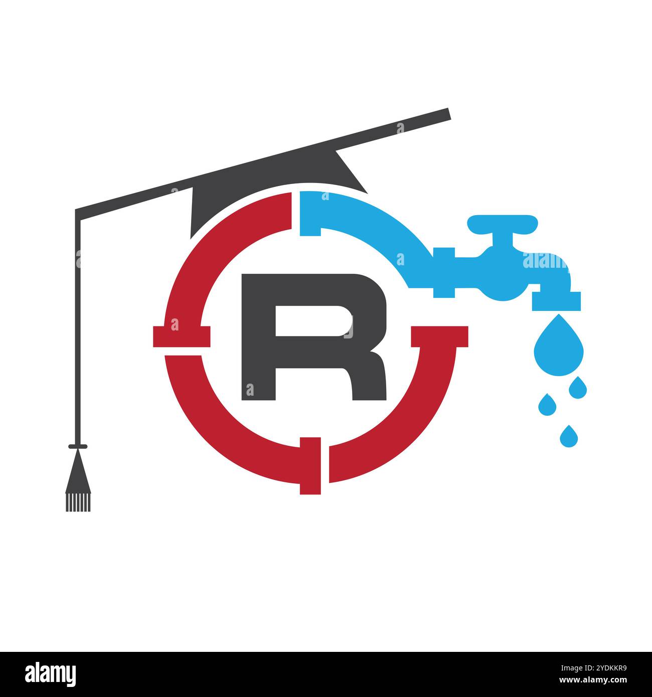 Bathroom maintenance Stock Vector Images - Alamy
