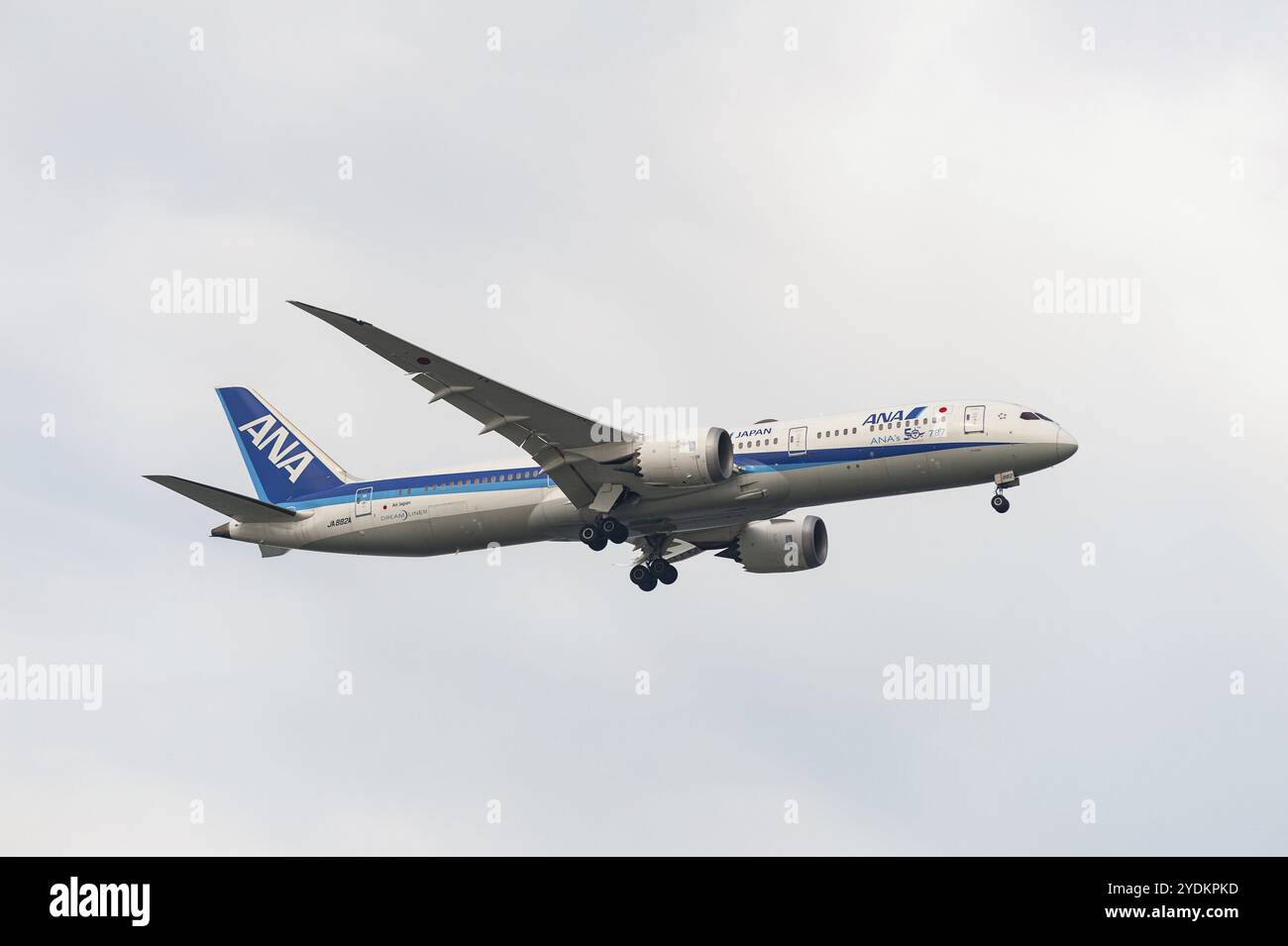 ANA 787 ポスター All Nippon Airlines ANA Japan BOEING B-787 Dreamliner