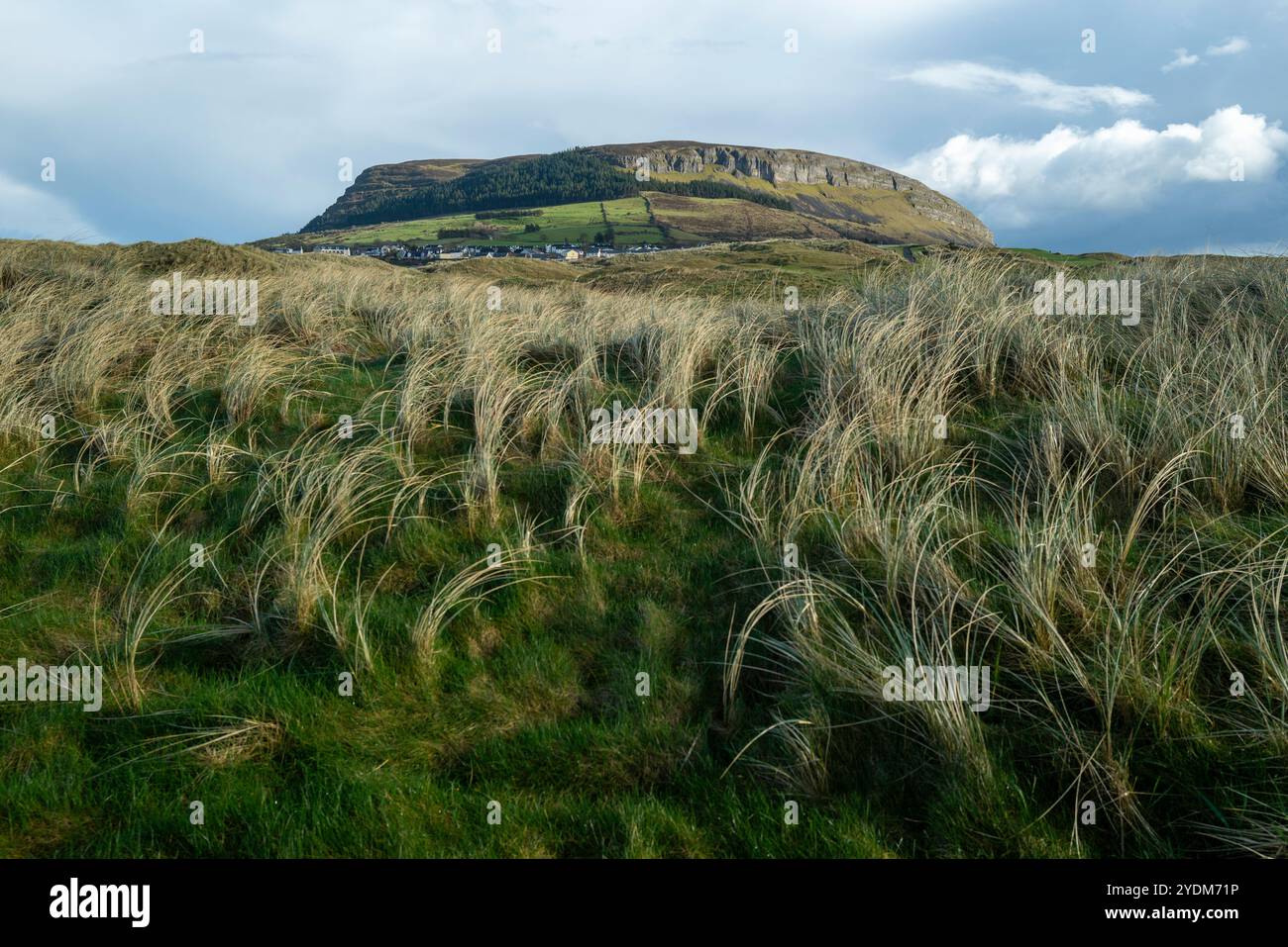 Knocknarae mountain at Strandhill near Sligo Stock Photo