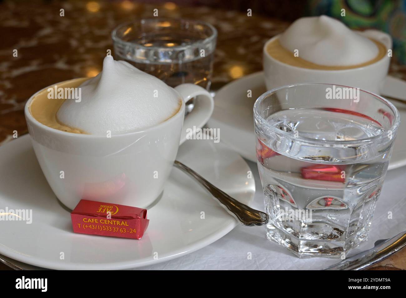 Caf Central Traditionslokal Wien 07 06 2024 Cappuccino Wiener 